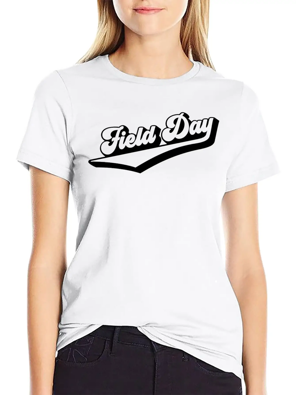 School Field Day Last Day Of School Acdefgh Breathable Soft Cotton T-Shirt – Timeless Casual Look