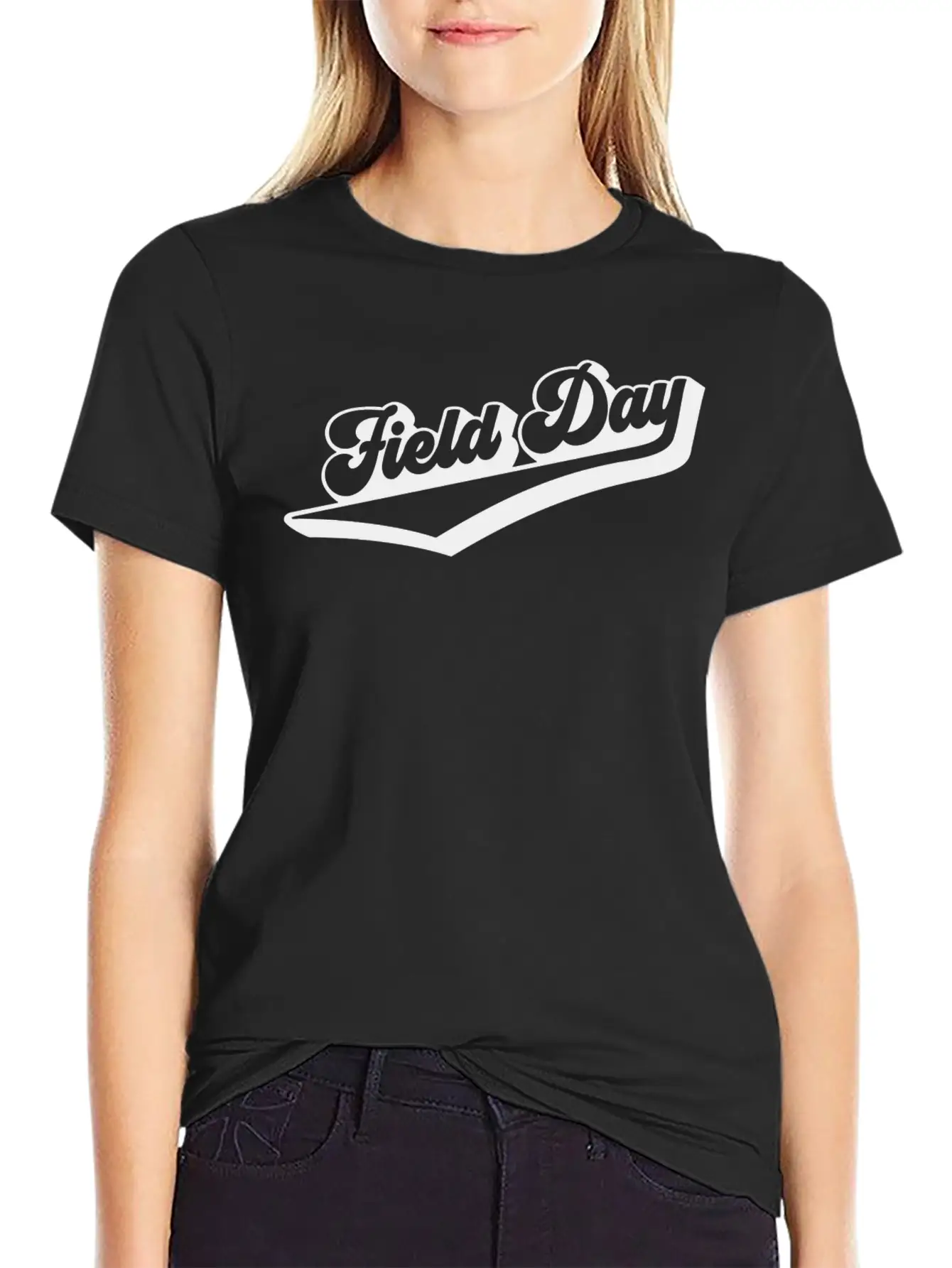 School Field Day Last Day Of School Acdefgh Breathable Soft Cotton T-Shirt – Timeless Casual Look
