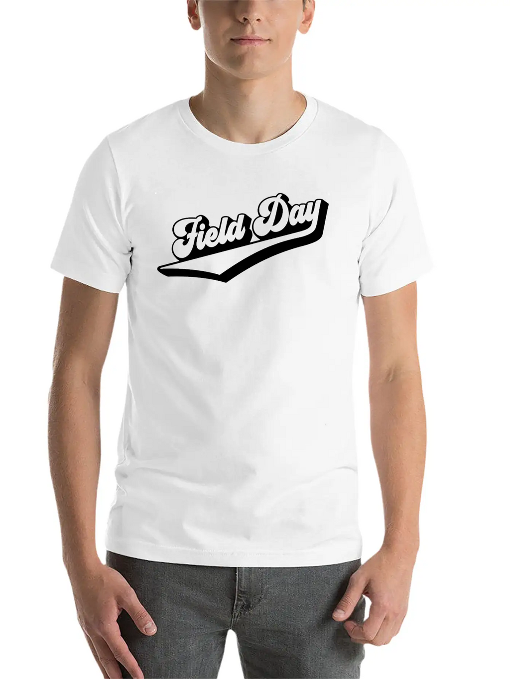 School Field Day Last Day Of School Acdefgh Breathable Soft Cotton T-Shirt – Timeless Casual Look