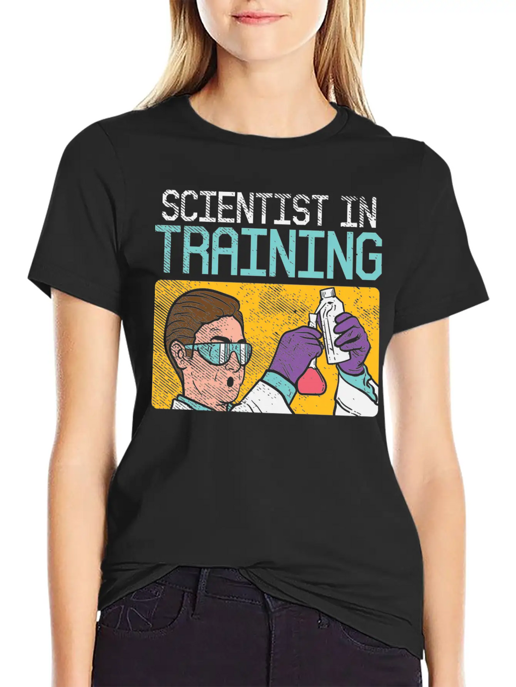 Scientist In Training Unisex Casual T-Shirt – Clean Design For Daily Comfort