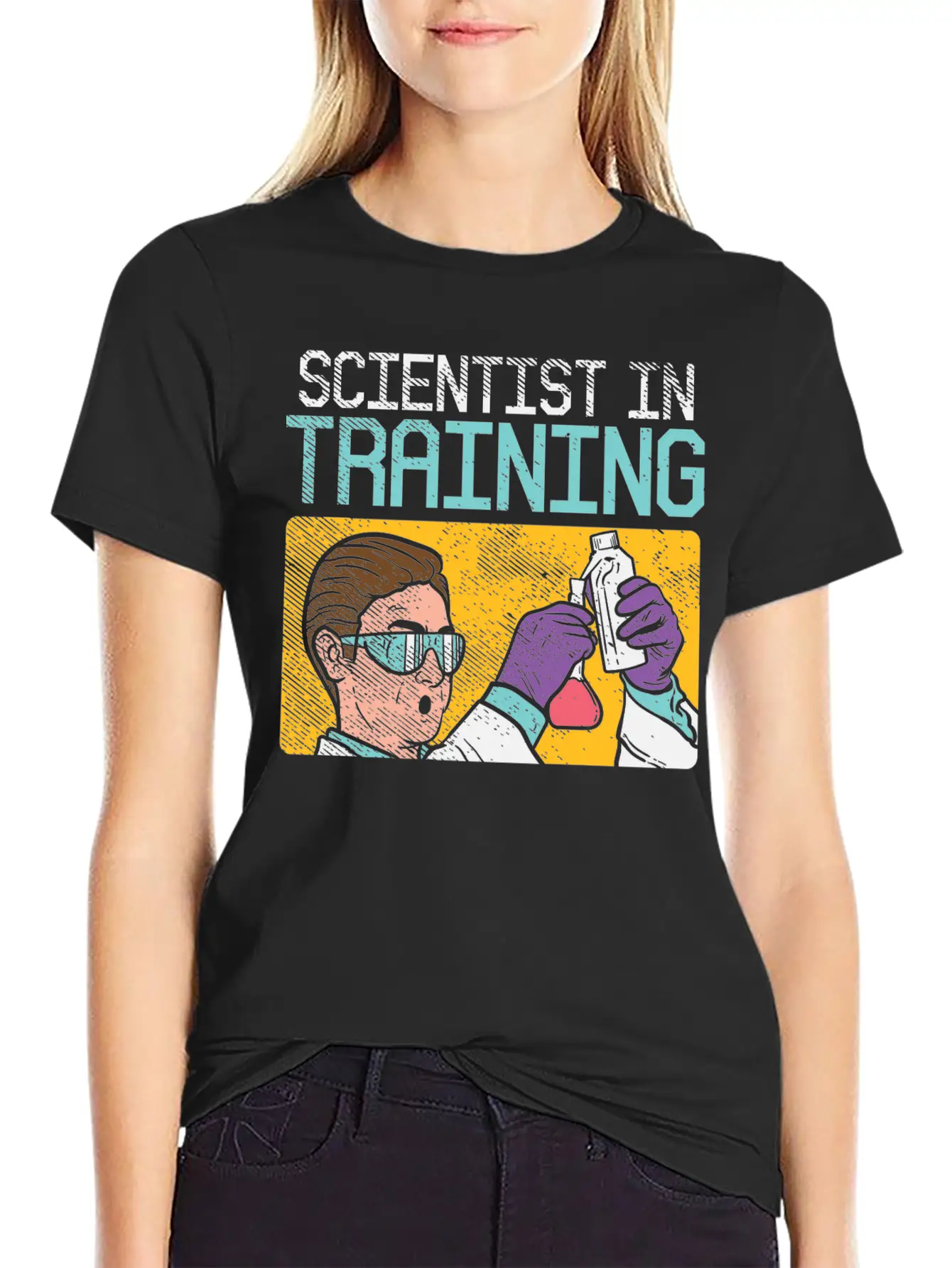 Scientist In Training Unisex Casual T-Shirt – Clean Design For Daily Comfort
