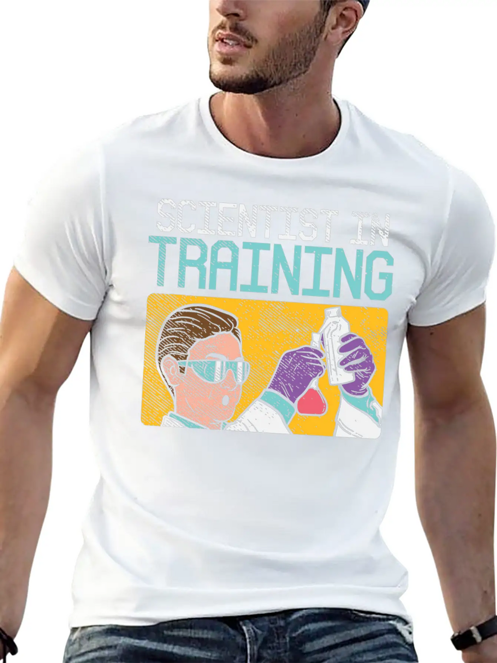 Scientist In Training Unisex Casual T-Shirt – Clean Design For Daily Comfort