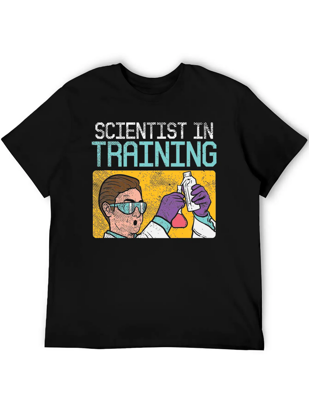 Scientist In Training Unisex Casual T-Shirt – Clean Design For Daily Comfort
