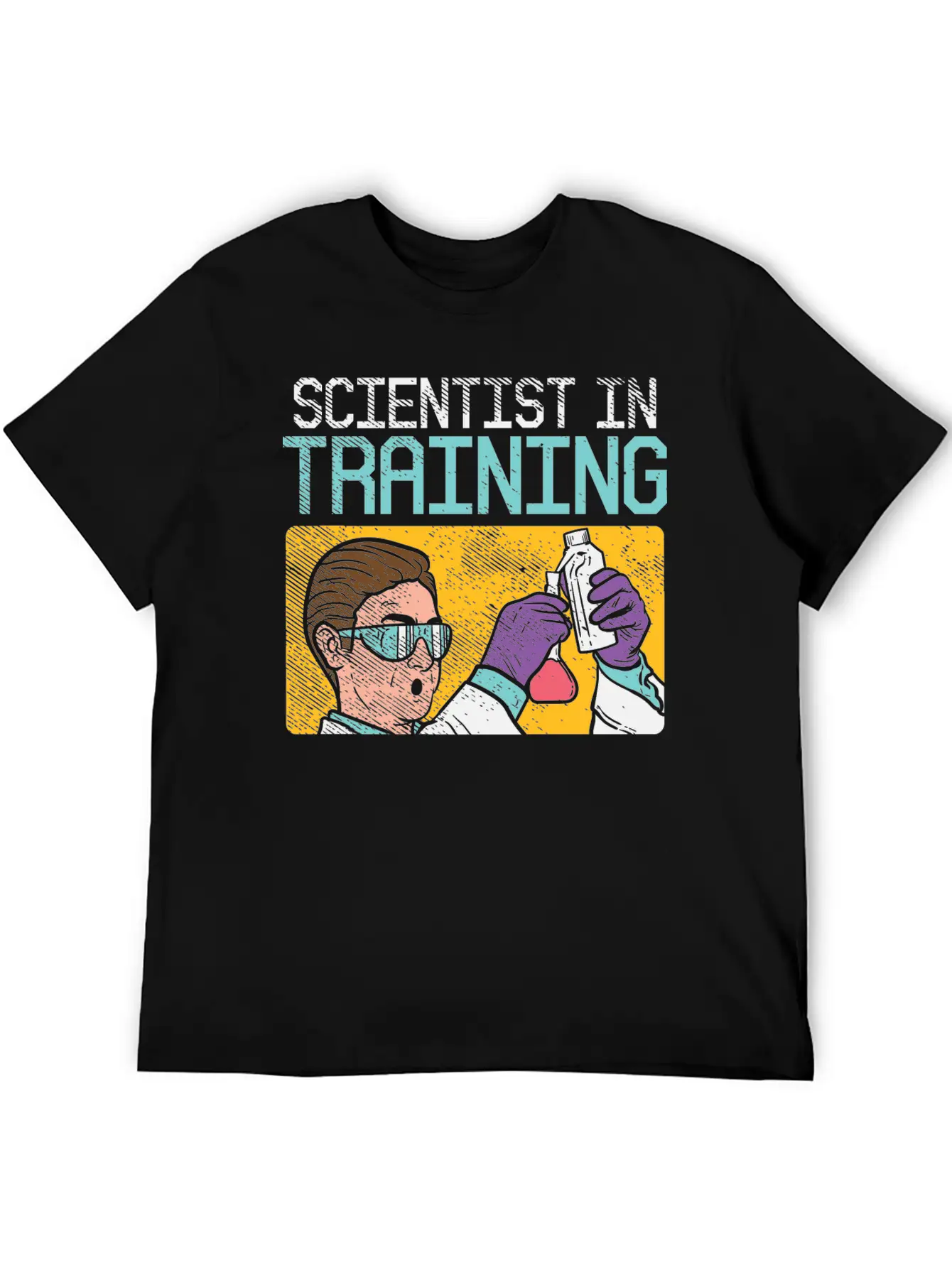 Scientist In Training Unisex Casual T-Shirt – Clean Design For Daily Comfort