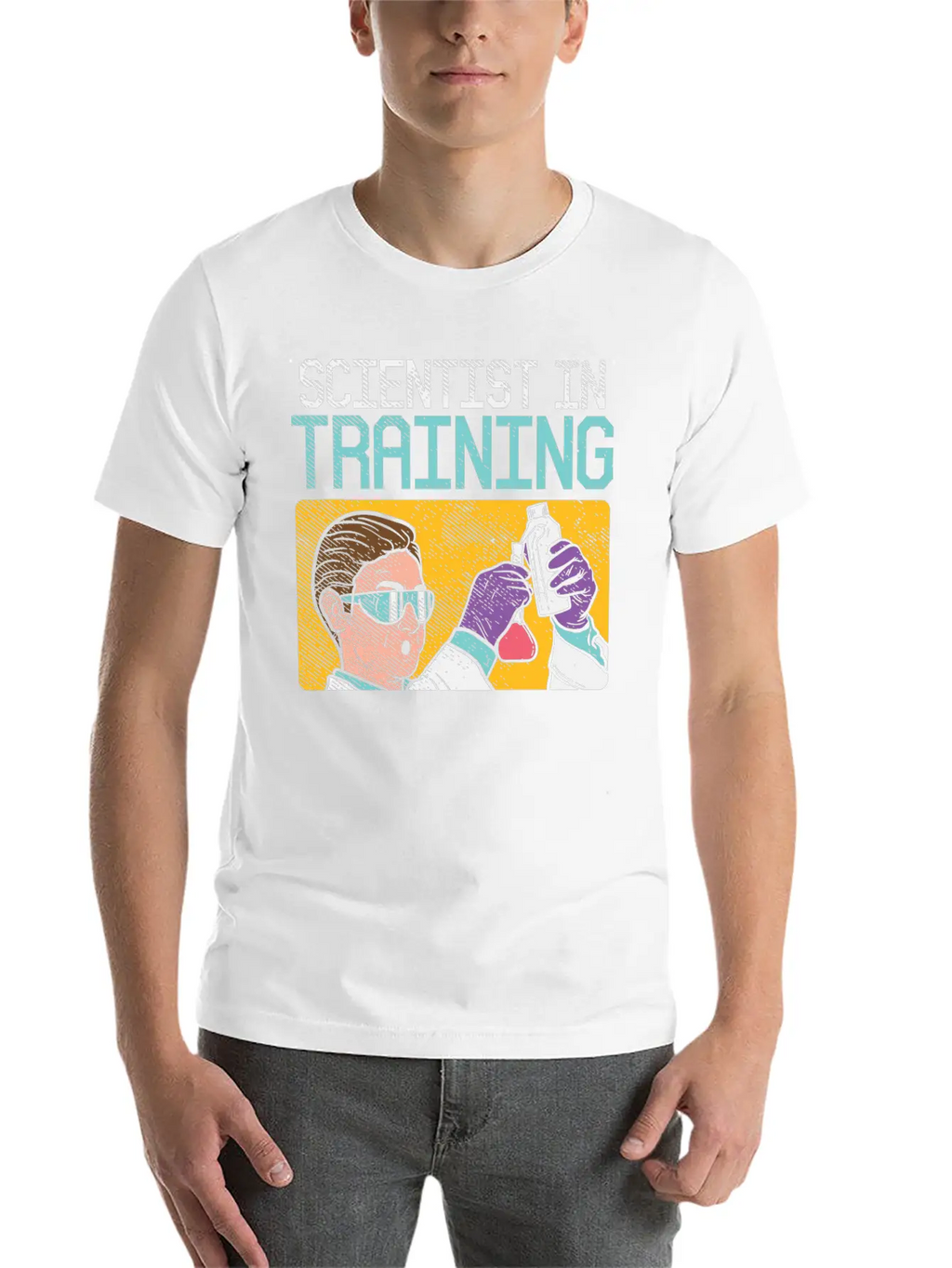 Scientist In Training Unisex Casual T-Shirt – Clean Design For Daily Comfort