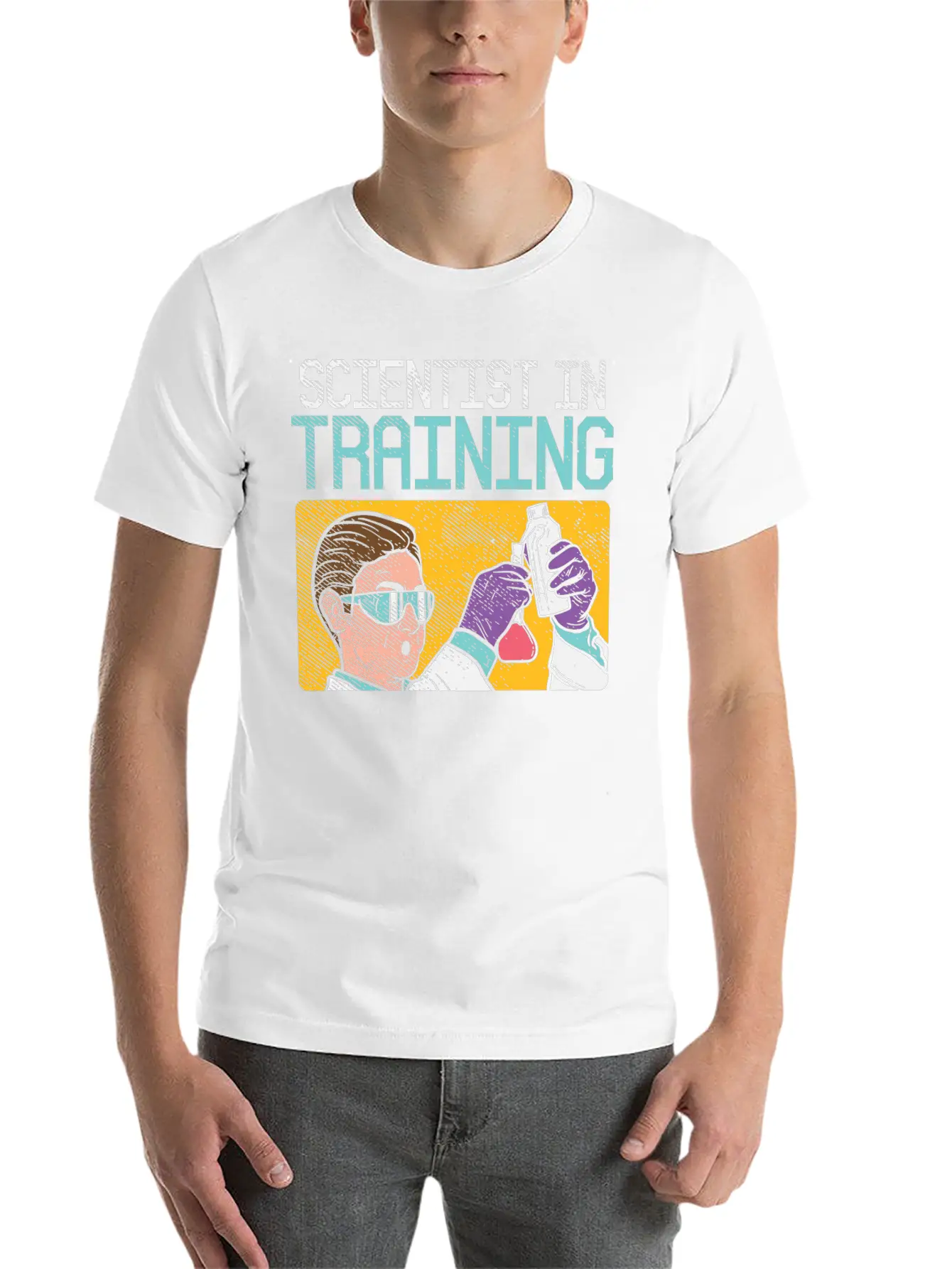 Scientist In Training Unisex Casual T-Shirt – Clean Design For Daily Comfort
