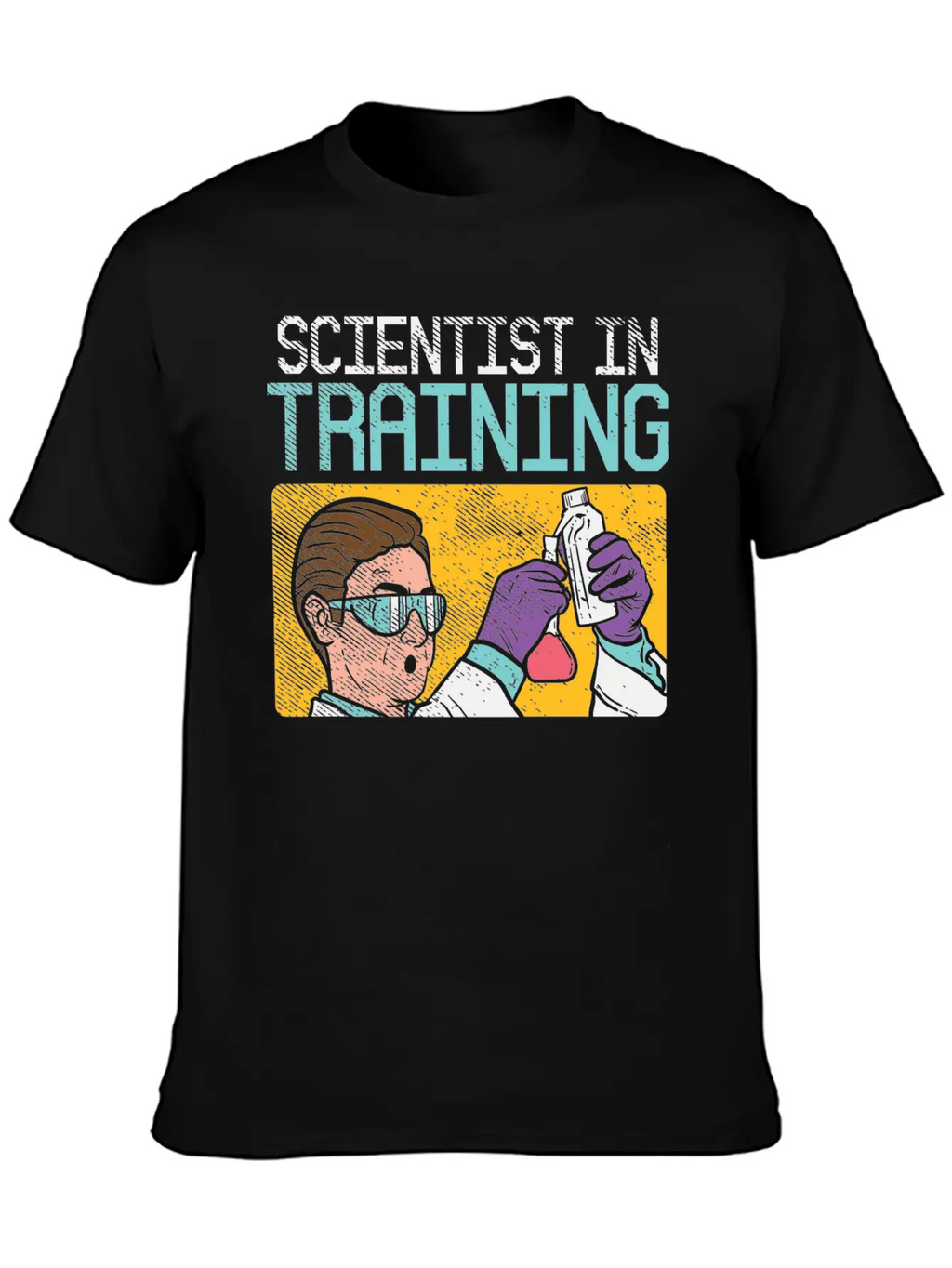 Scientist In Training Unisex Casual T-Shirt – Clean Design For Daily Comfort