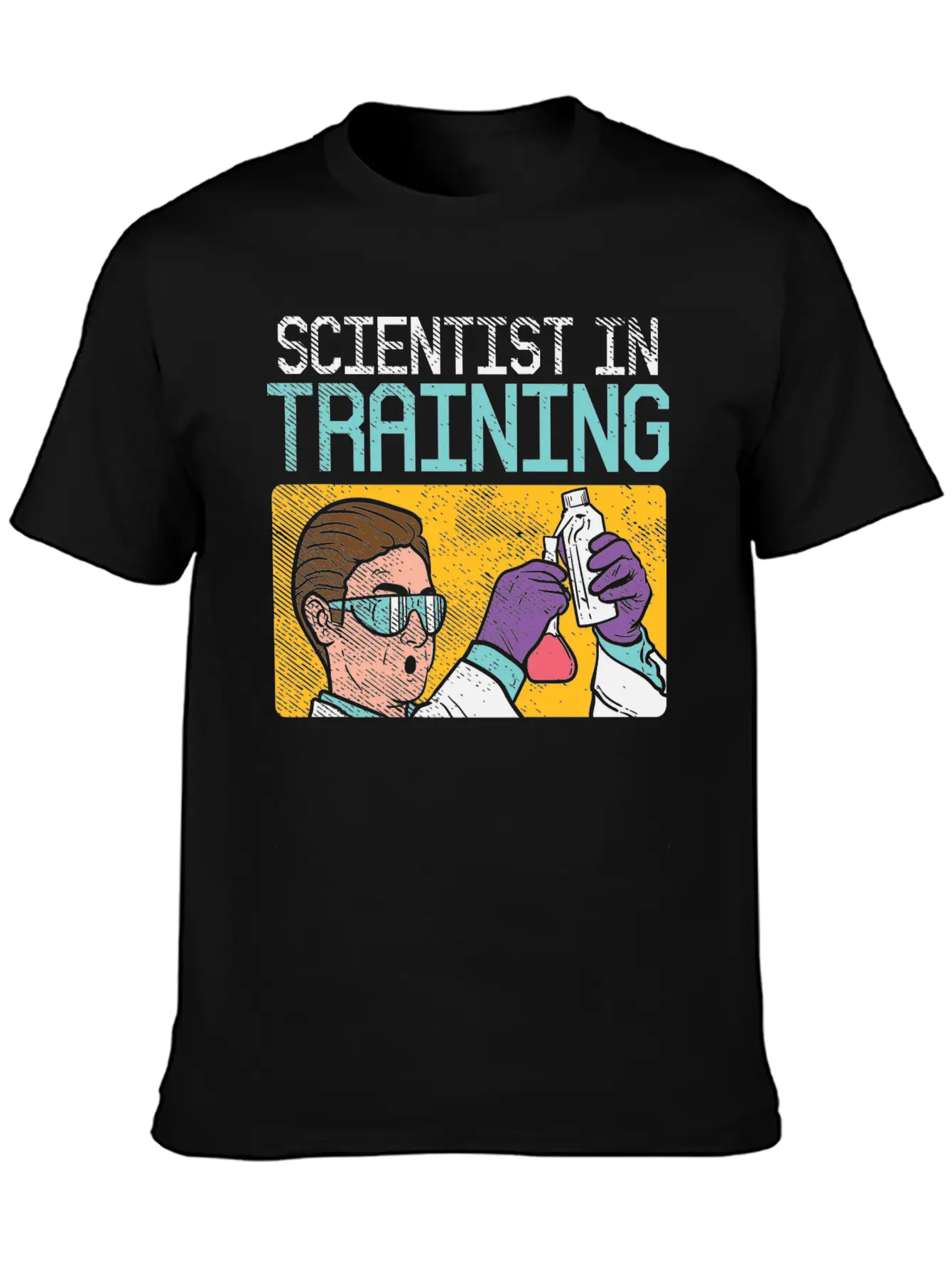 Scientist In Training Unisex Casual T-Shirt – Clean Design For Daily Comfort