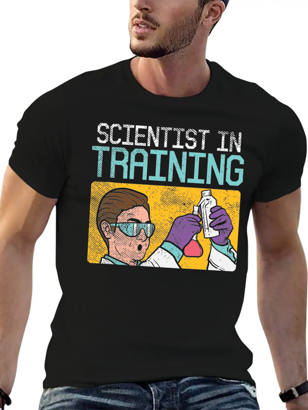 Scientist In Training Unisex Casual T-Shirt – Clean Design For Daily Comfort