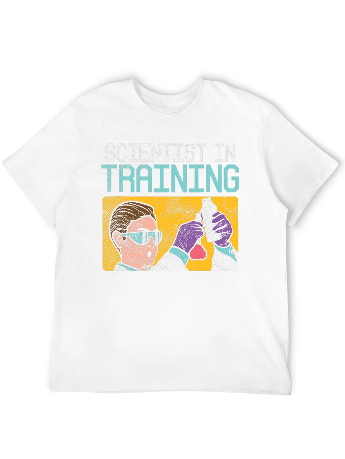 Scientist In Training Unisex Casual T-Shirt – Clean Design For Daily Comfort