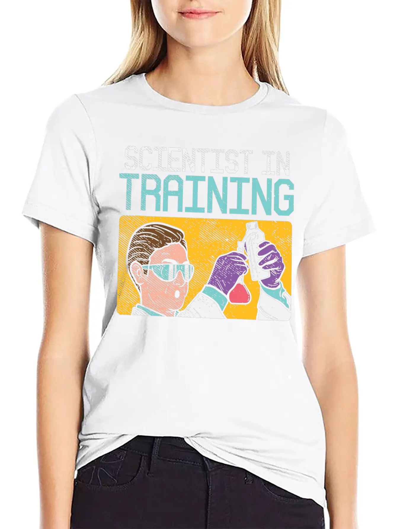 Scientist In Training Unisex Casual T-Shirt – Clean Design For Daily Comfort