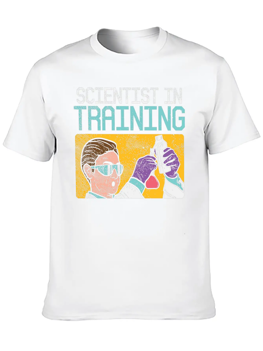 Scientist In Training Unisex Casual T-Shirt – Clean Design For Daily Comfort
