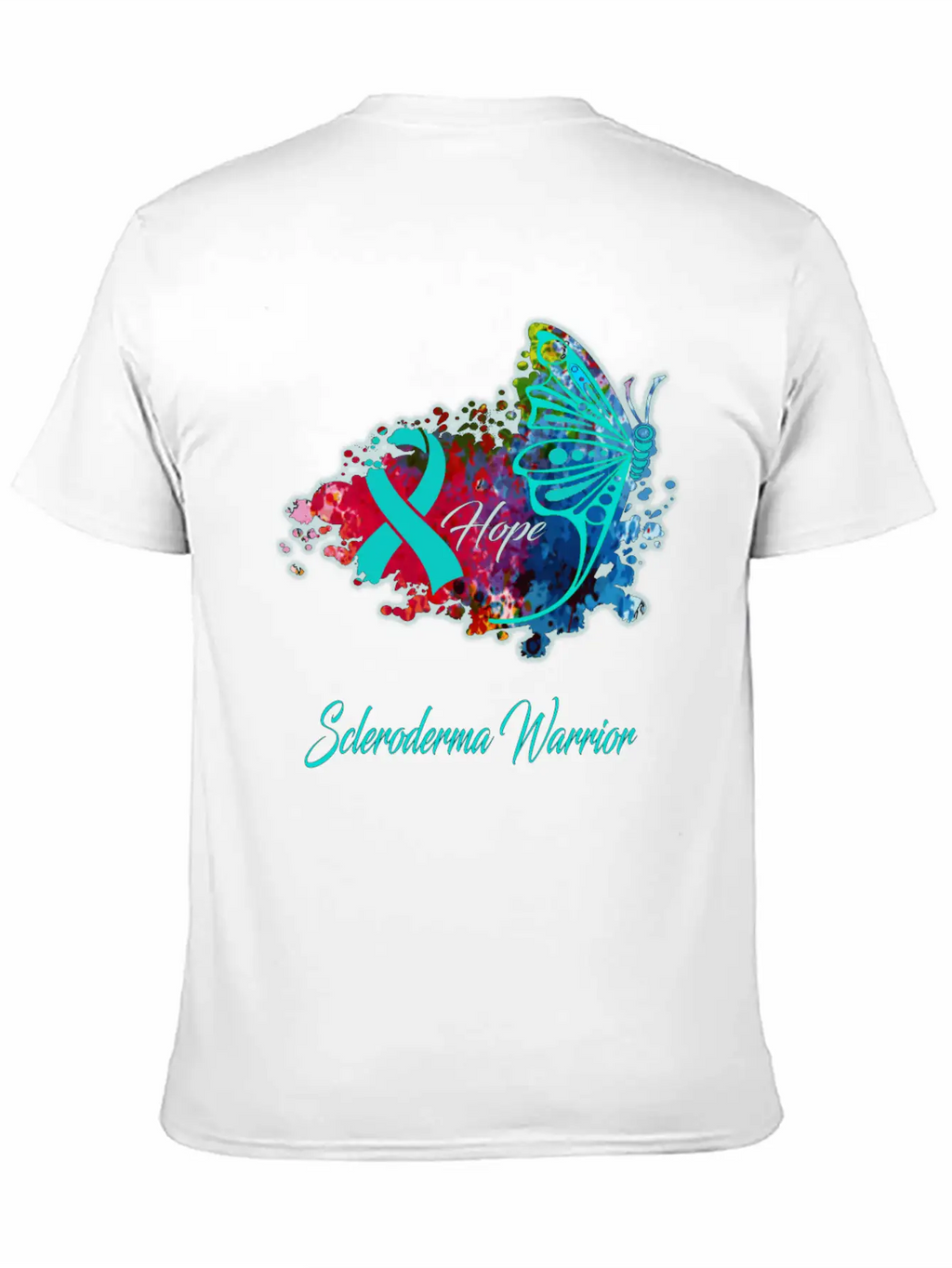 Scleroderma Awareness Breathable Soft Cotton T-Shirt – Timeless Casual Look