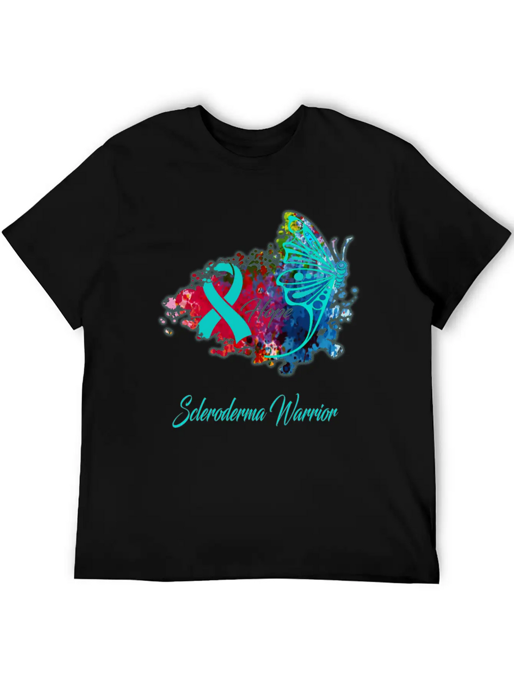 Scleroderma Awareness Breathable Soft Cotton T-Shirt – Timeless Casual Look