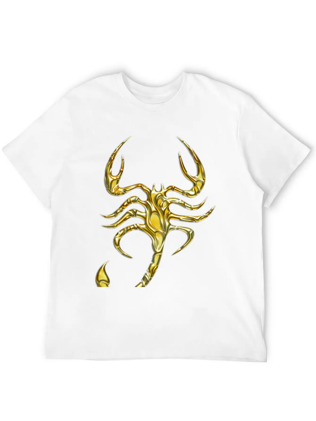 Scorpion Gold Unisex Casual T-Shirt – Clean Design For Daily Comfort