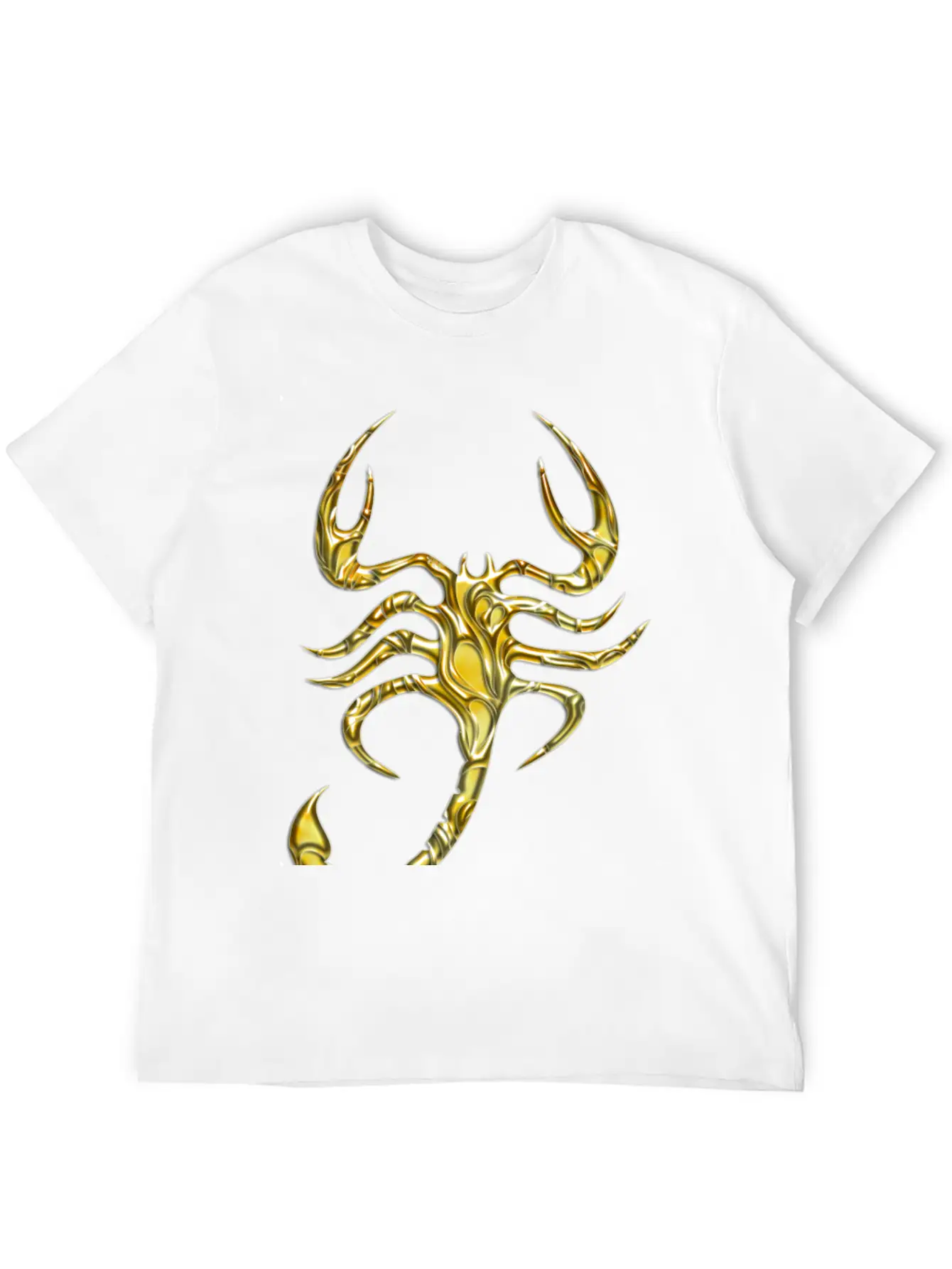 Scorpion Gold Unisex Casual T-Shirt – Clean Design For Daily Comfort