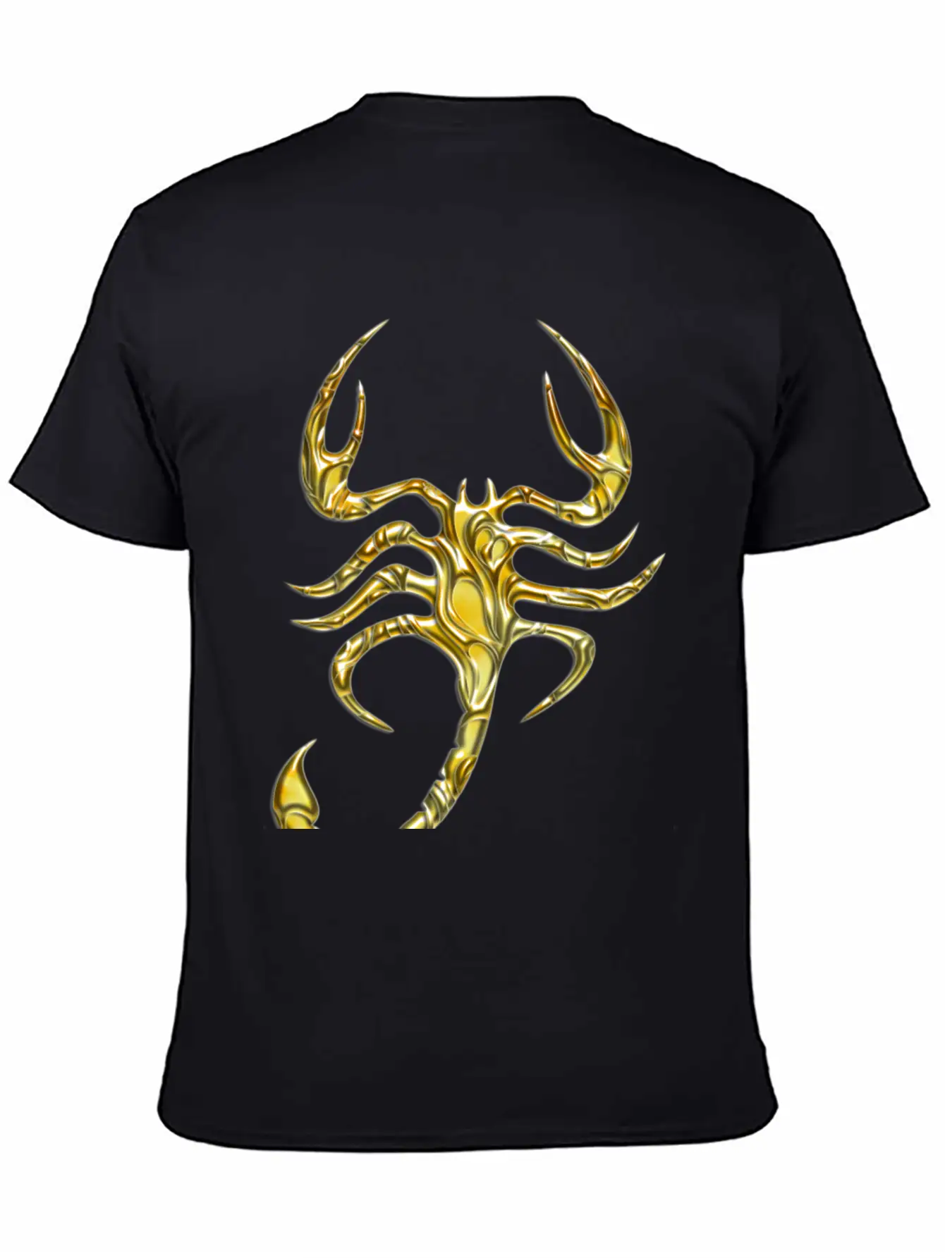 Scorpion Gold Unisex Casual T-Shirt – Clean Design For Daily Comfort
