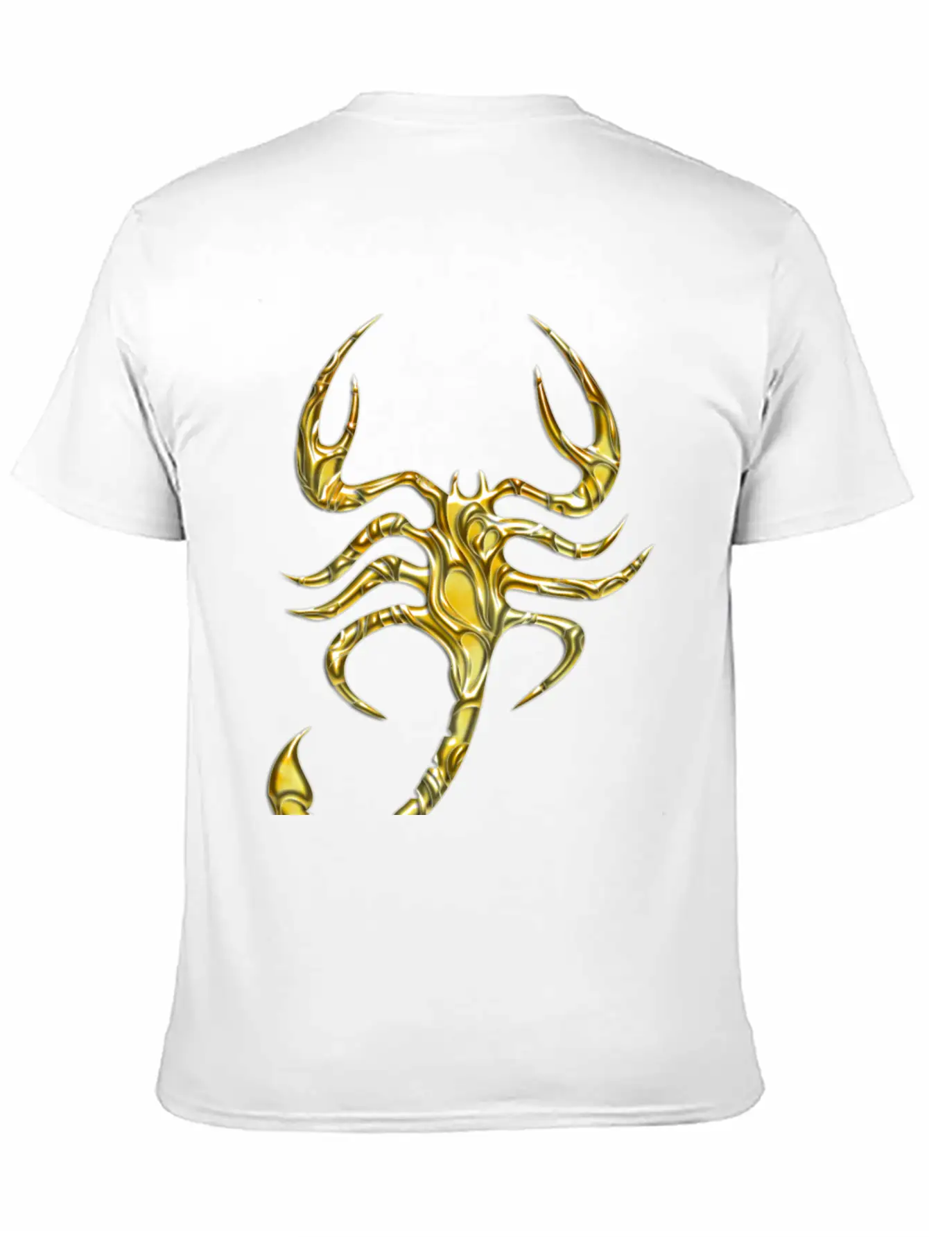 Scorpion Gold Unisex Casual T-Shirt – Clean Design For Daily Comfort