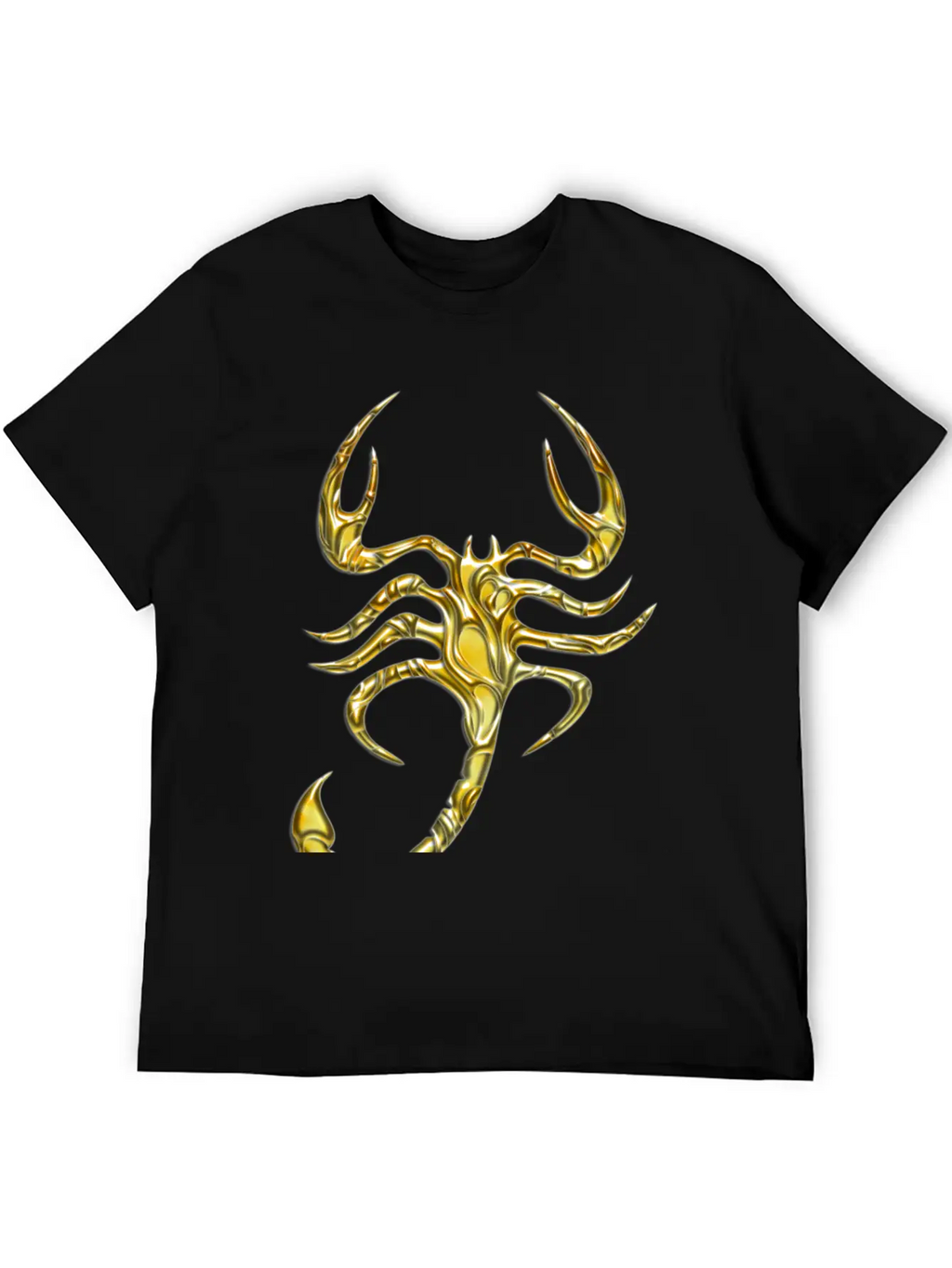 Scorpion Gold Unisex Casual T-Shirt – Clean Design For Daily Comfort