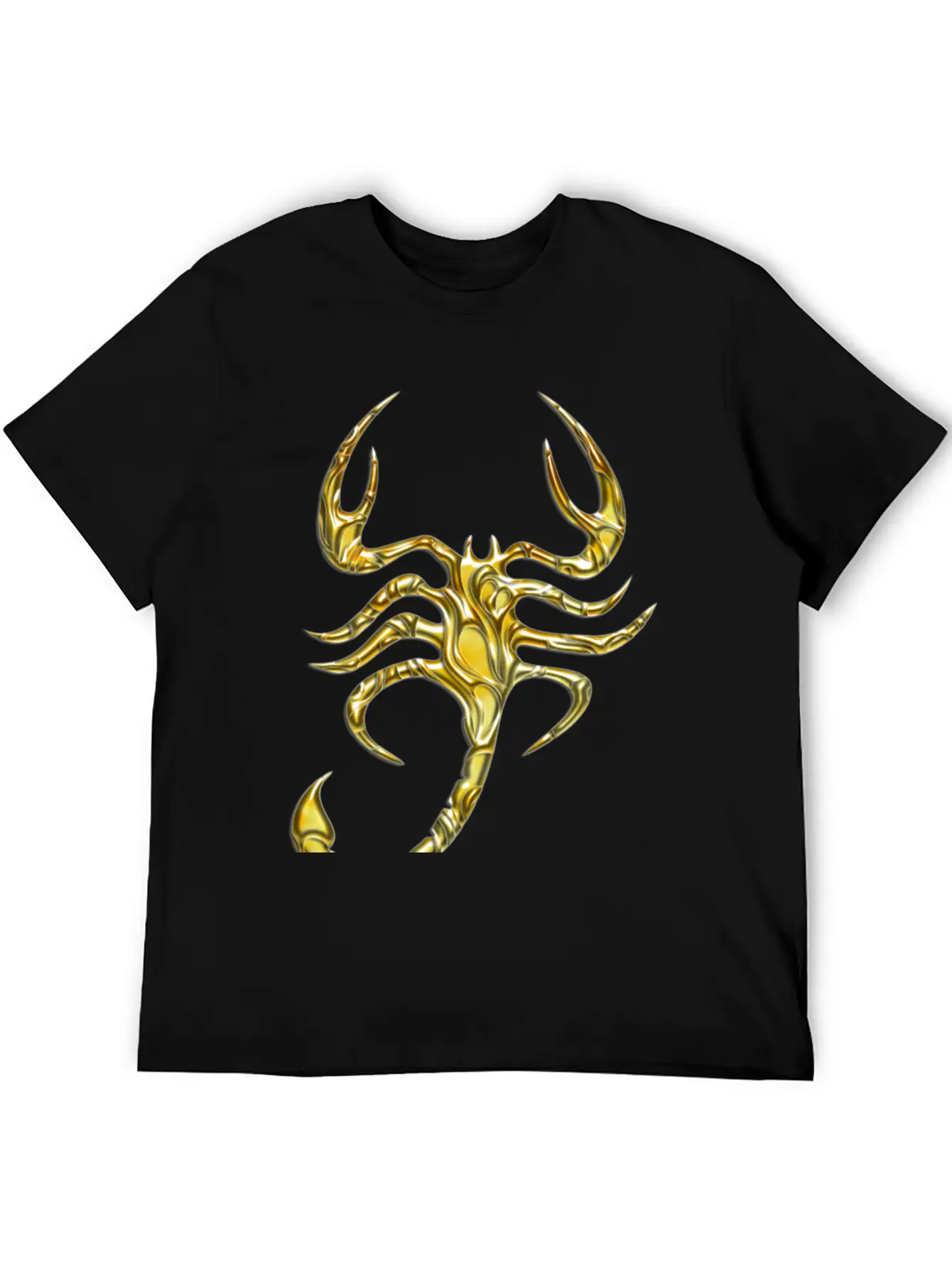 Scorpion Gold Unisex Casual T-Shirt – Clean Design For Daily Comfort