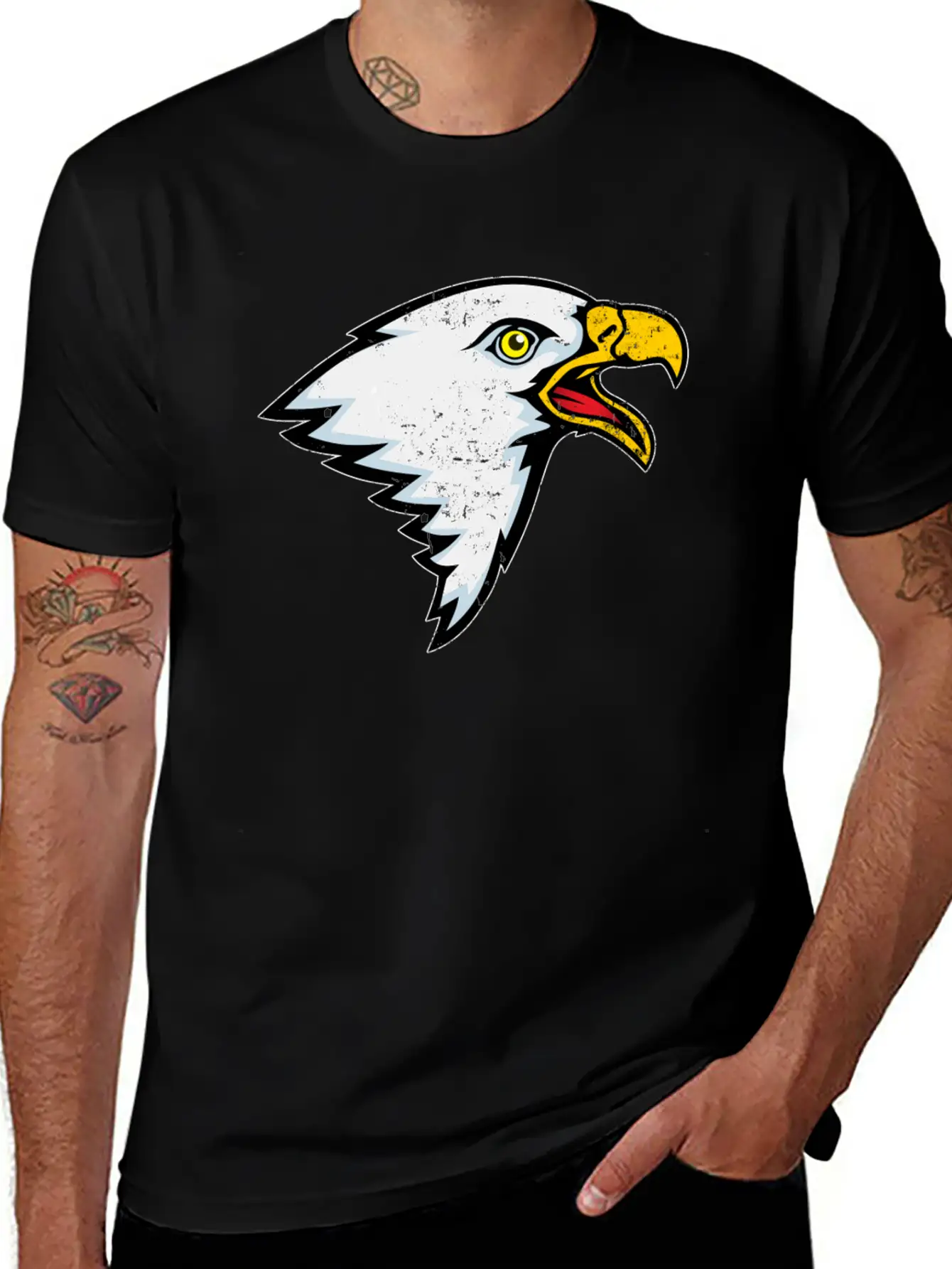 Screaming Eagle Breathable Soft Cotton T-Shirt – Timeless Casual Look