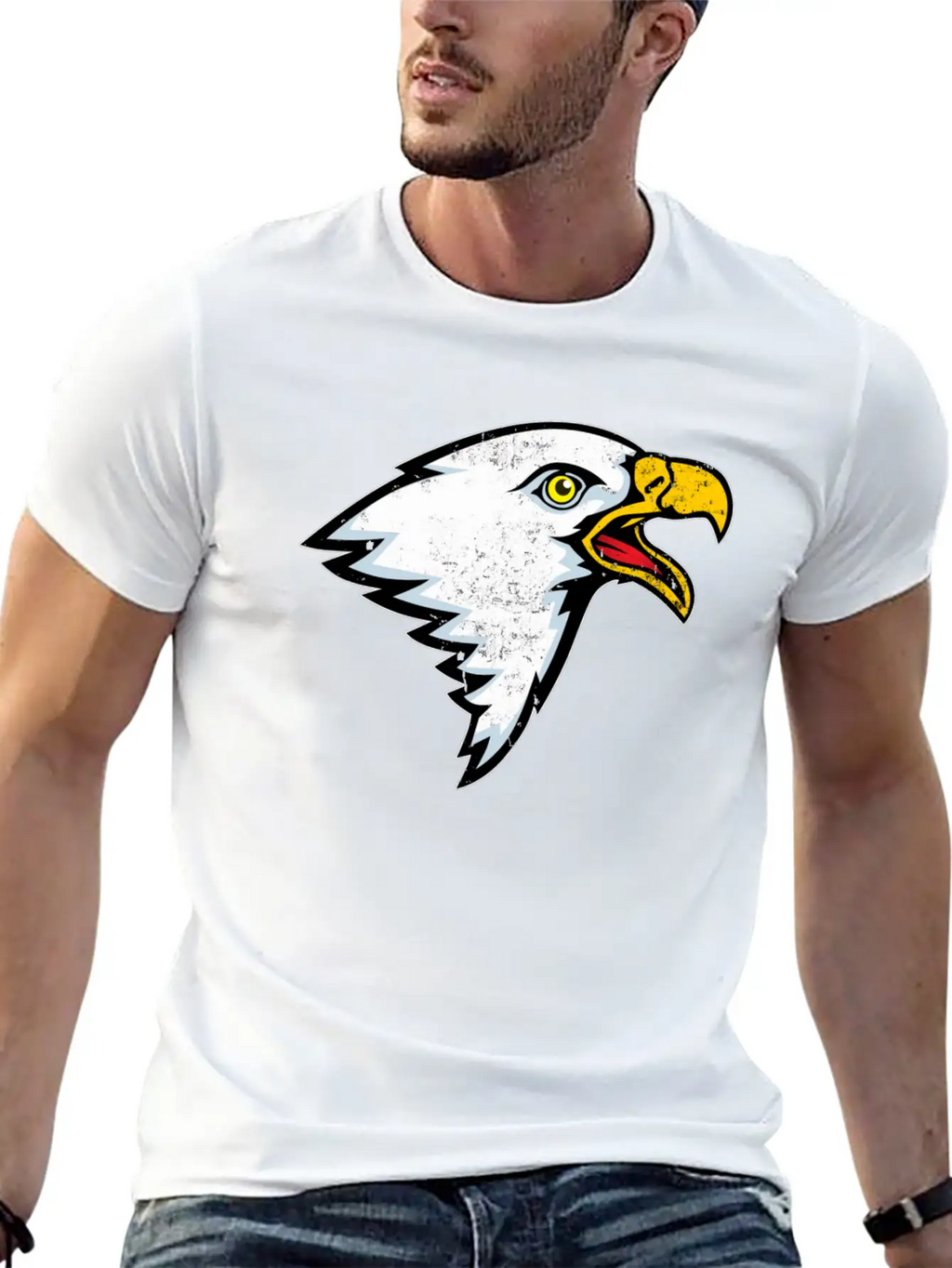 Screaming Eagle Breathable Soft Cotton T-Shirt – Timeless Casual Look
