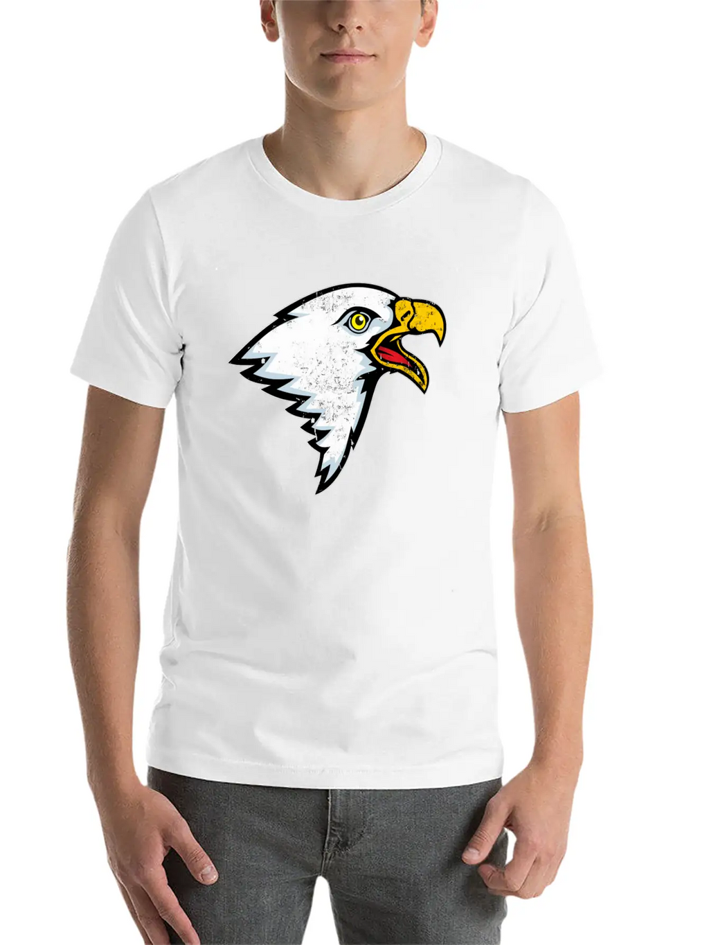 Screaming Eagle Breathable Soft Cotton T-Shirt – Timeless Casual Look