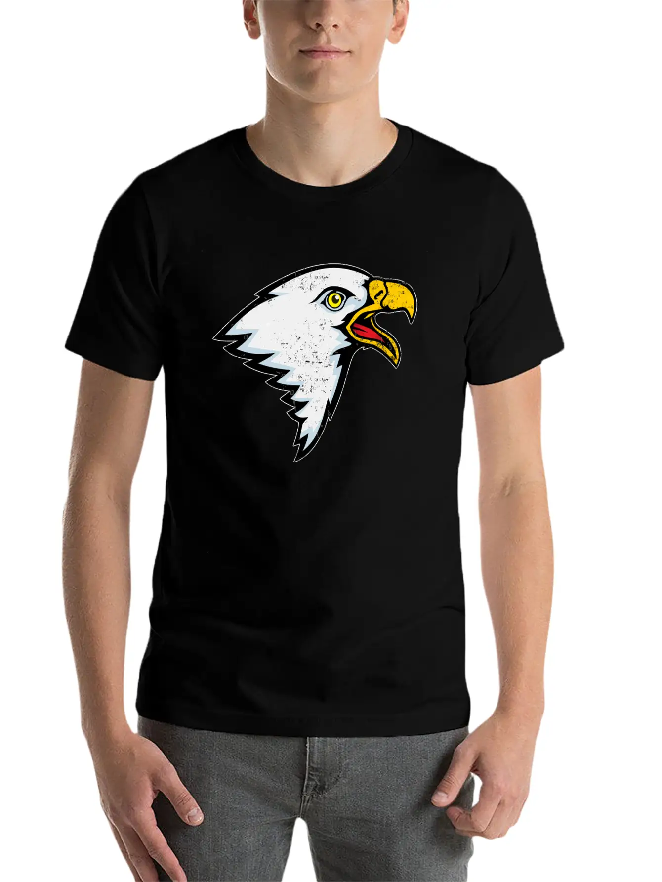 Screaming Eagle Breathable Soft Cotton T-Shirt – Timeless Casual Look