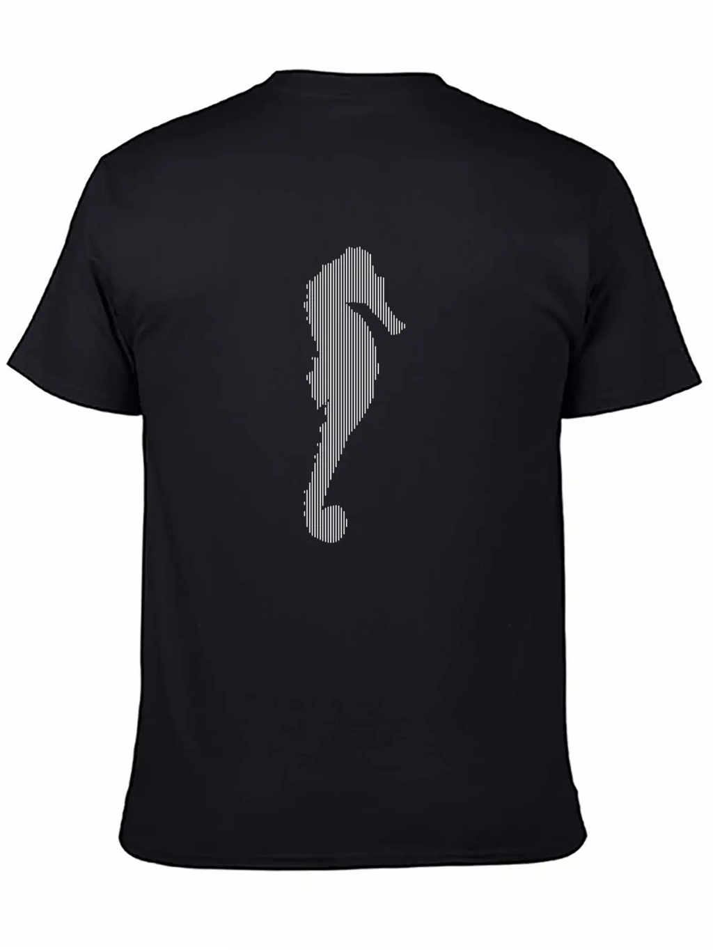 Sea Horse Unisex Casual T-Shirt – Clean Design For Daily Comfort