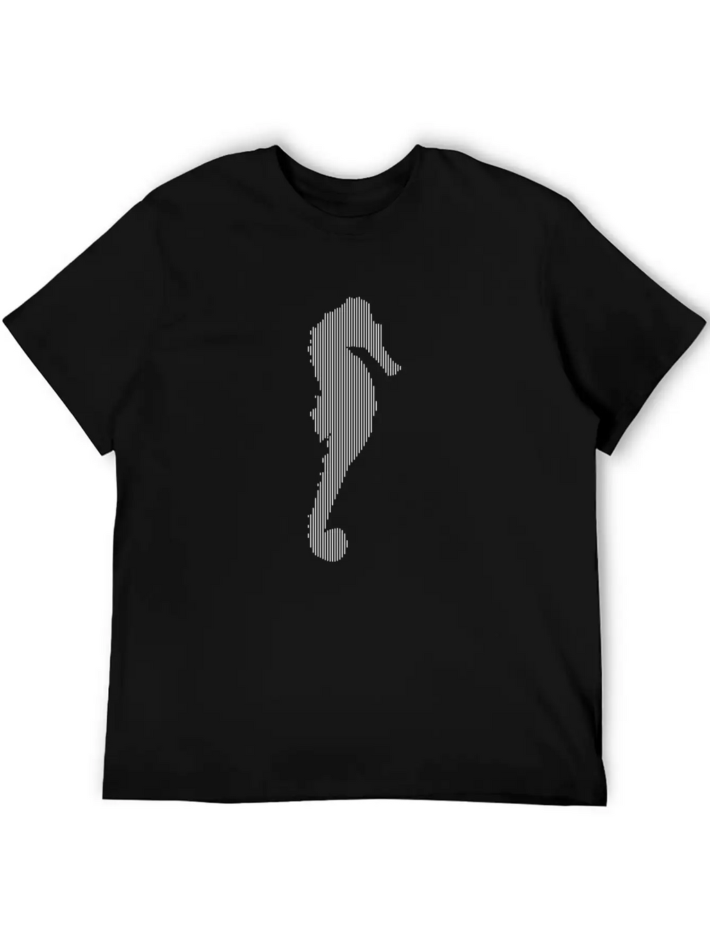 Sea Horse Unisex Casual T-Shirt – Clean Design For Daily Comfort