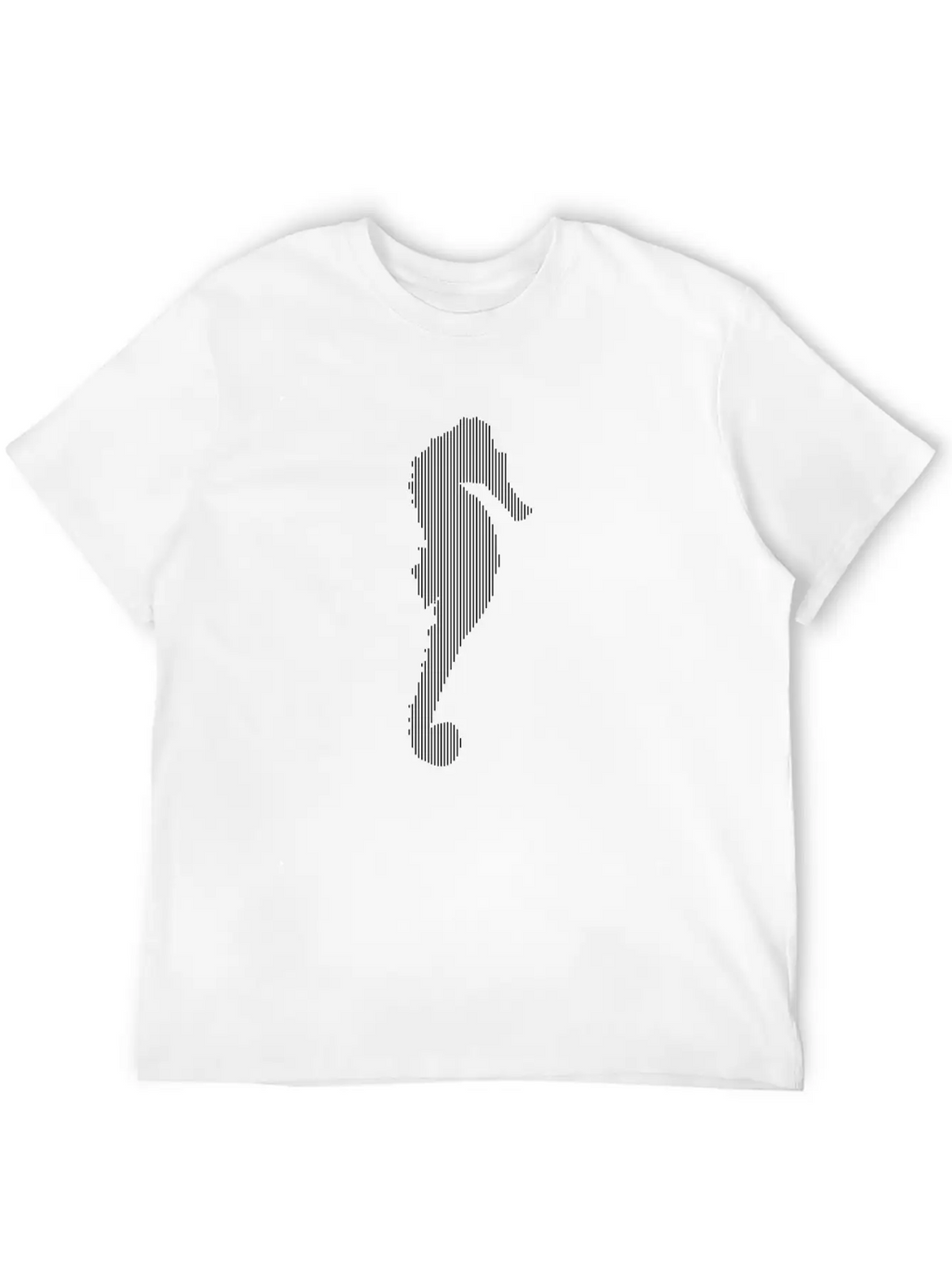 Sea Horse Unisex Casual T-Shirt – Clean Design For Daily Comfort