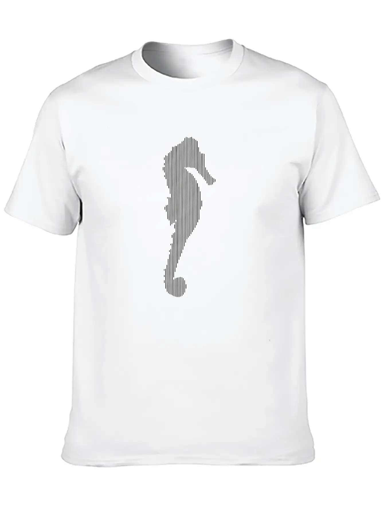 Sea Horse Unisex Casual T-Shirt – Clean Design For Daily Comfort