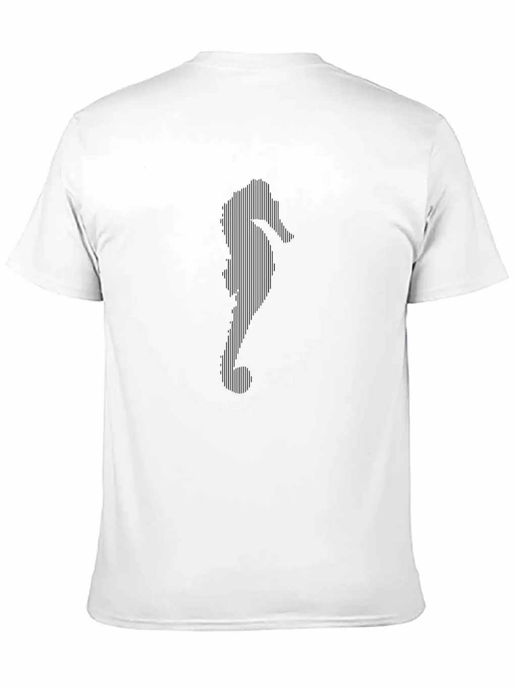 Sea Horse Unisex Casual T-Shirt – Clean Design For Daily Comfort