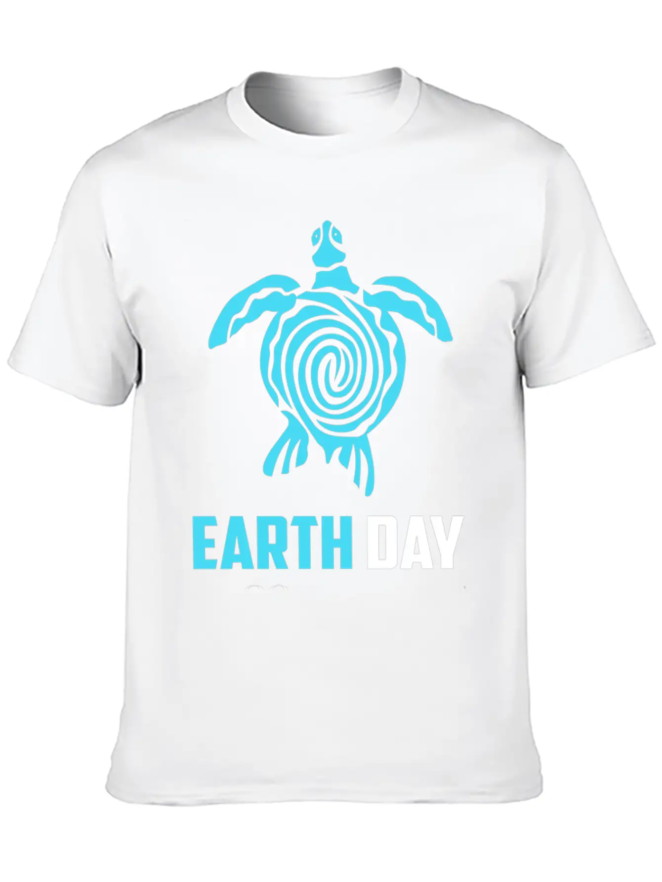 Sea Turtle Planet Funny Love Earth Day Stylish Everyday T-Shirt – Unisex Basic Cotton Tee