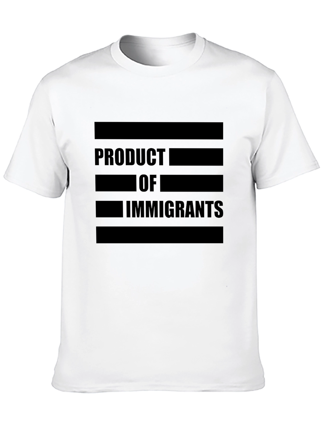 Product of Immigrants Graphic Tee - Black