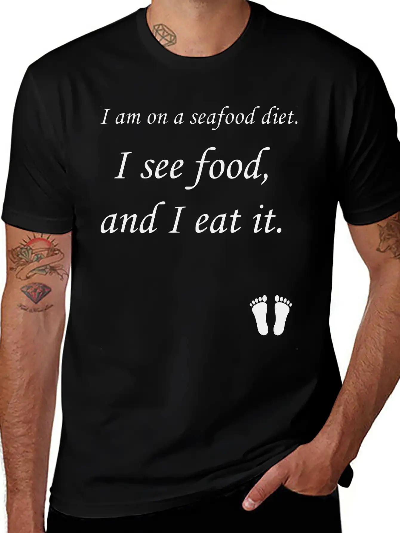 Seafood Diet Essential Cotton Tee For Daily Outfits – Unisex Style