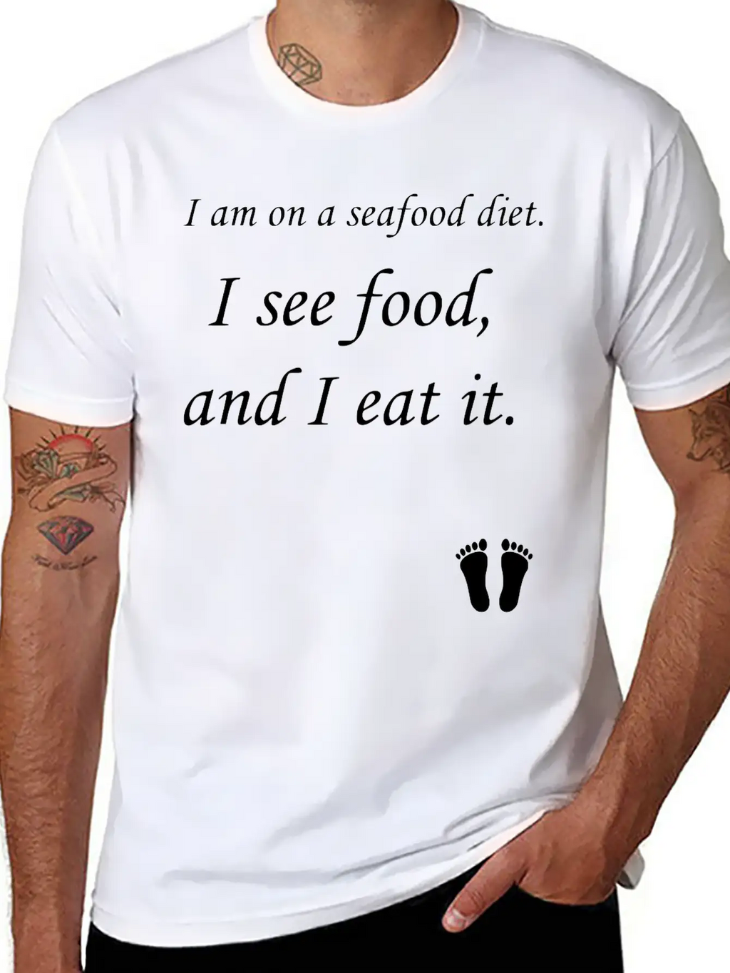 Seafood Diet Essential Cotton Tee For Daily Outfits – Unisex Style