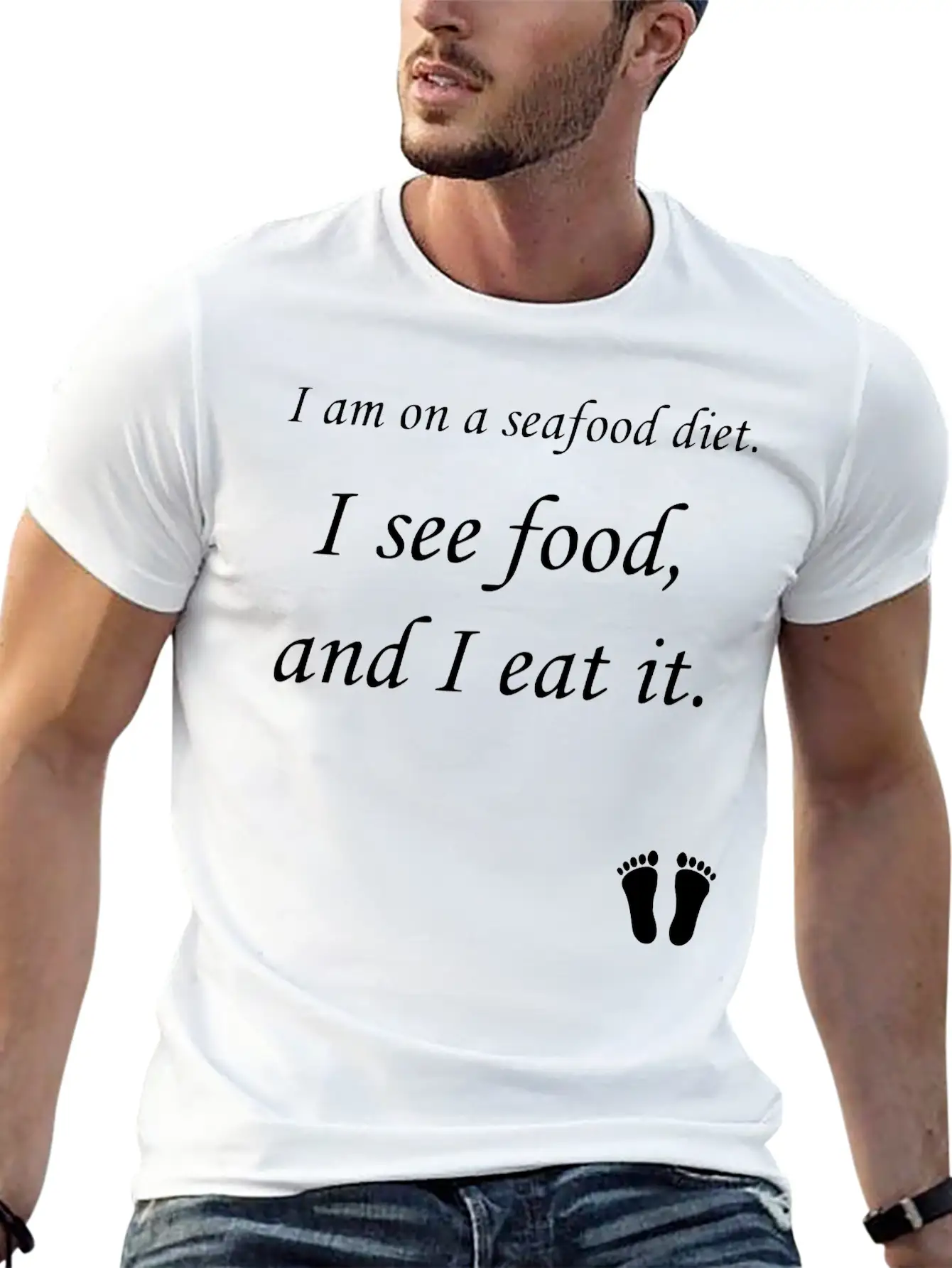 Seafood Diet Essential Cotton Tee For Daily Outfits – Unisex Style