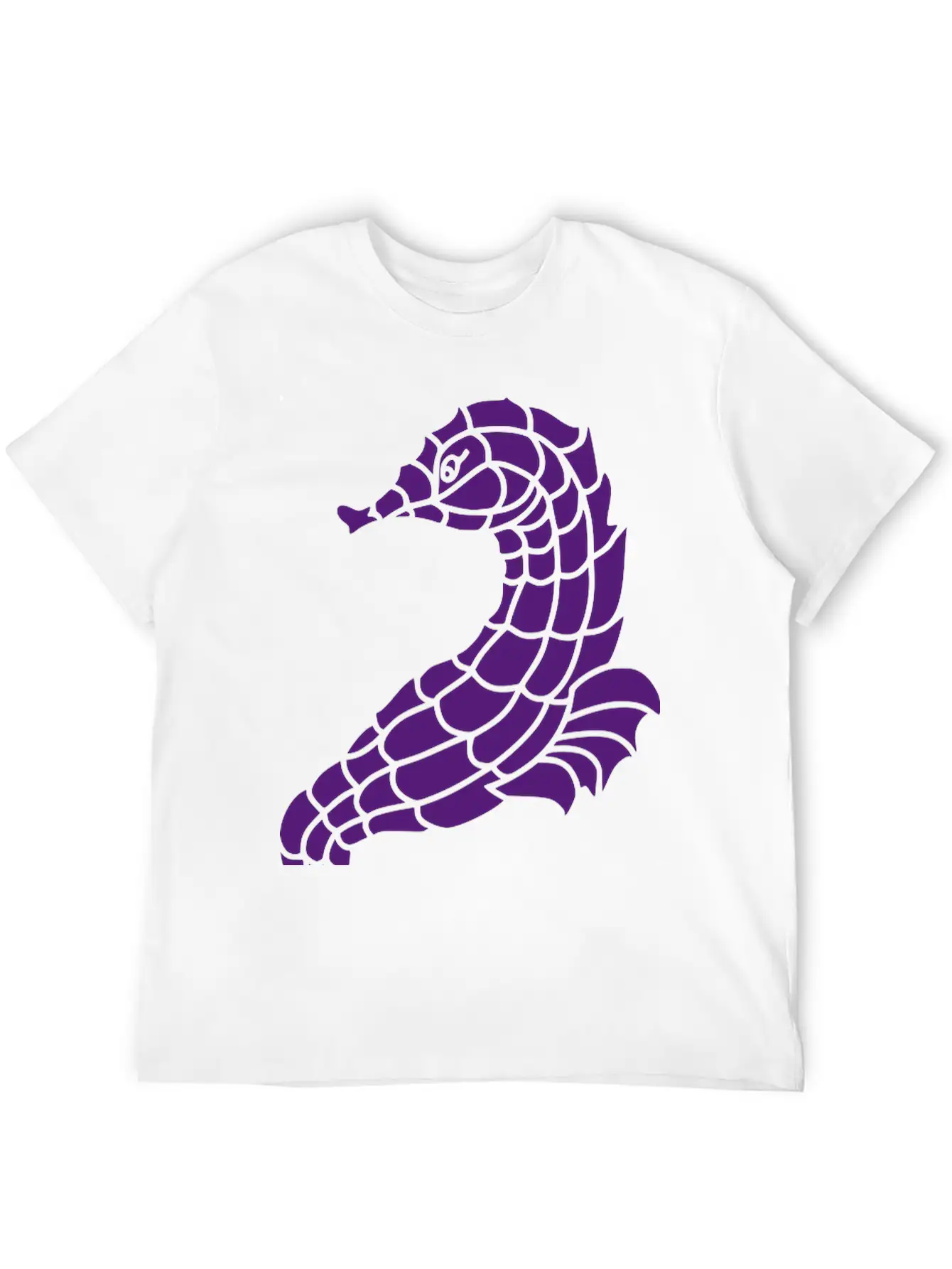 Seahorse Casual Graphic T-Shirt – Simple And Comfortable Daily Wear