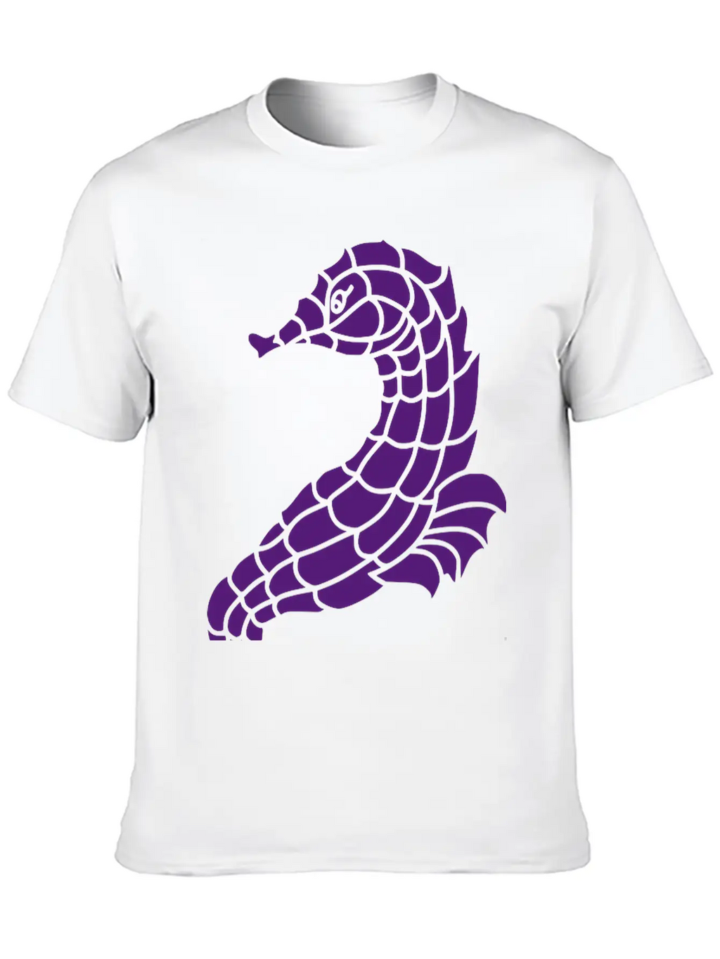 Seahorse Casual Graphic T-Shirt – Simple And Comfortable Daily Wear