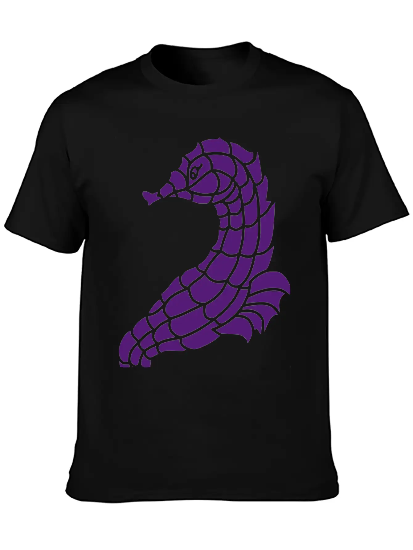 Seahorse Casual Graphic T-Shirt – Simple And Comfortable Daily Wear
