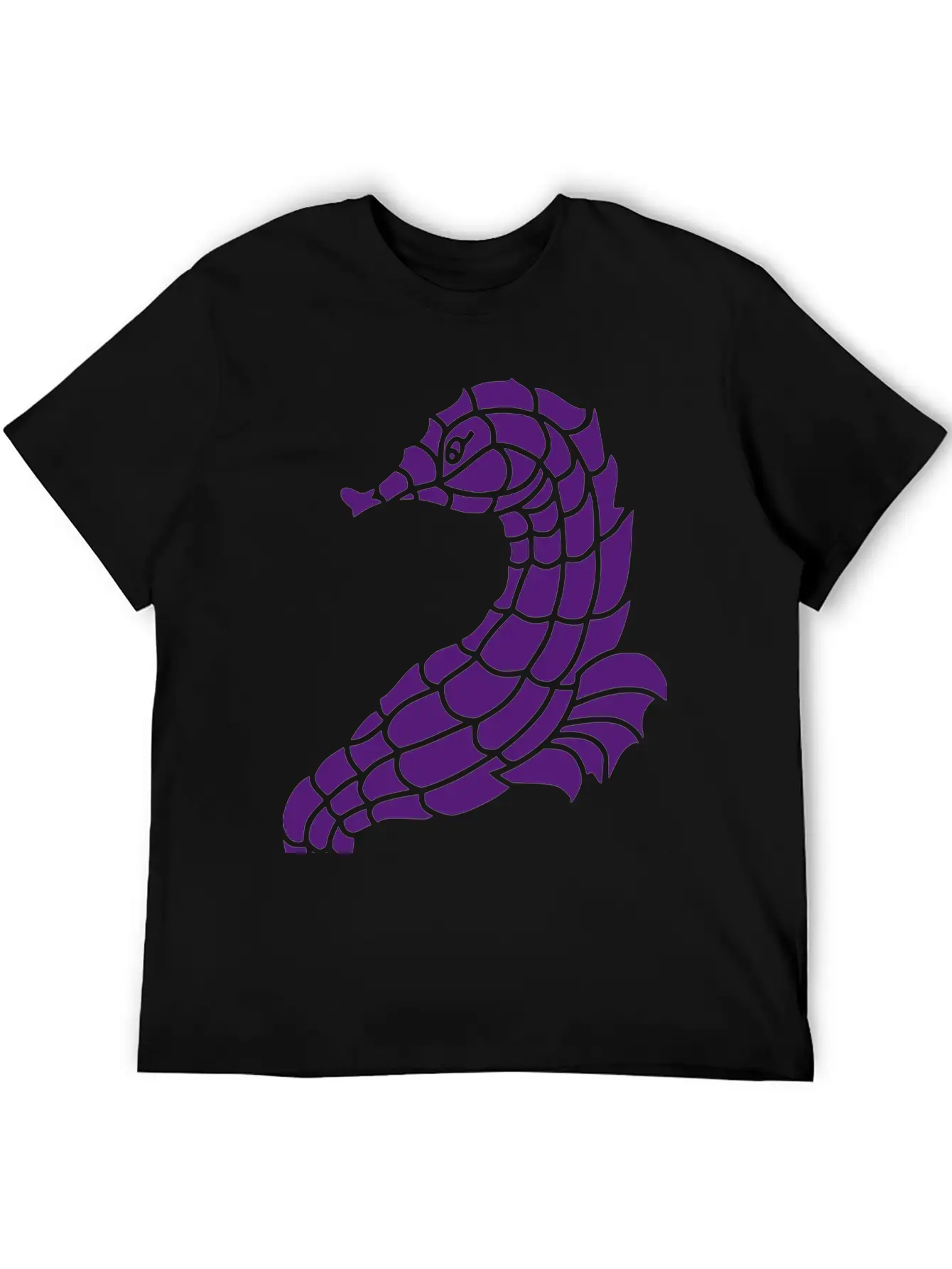 Seahorse Casual Graphic T-Shirt – Simple And Comfortable Daily Wear