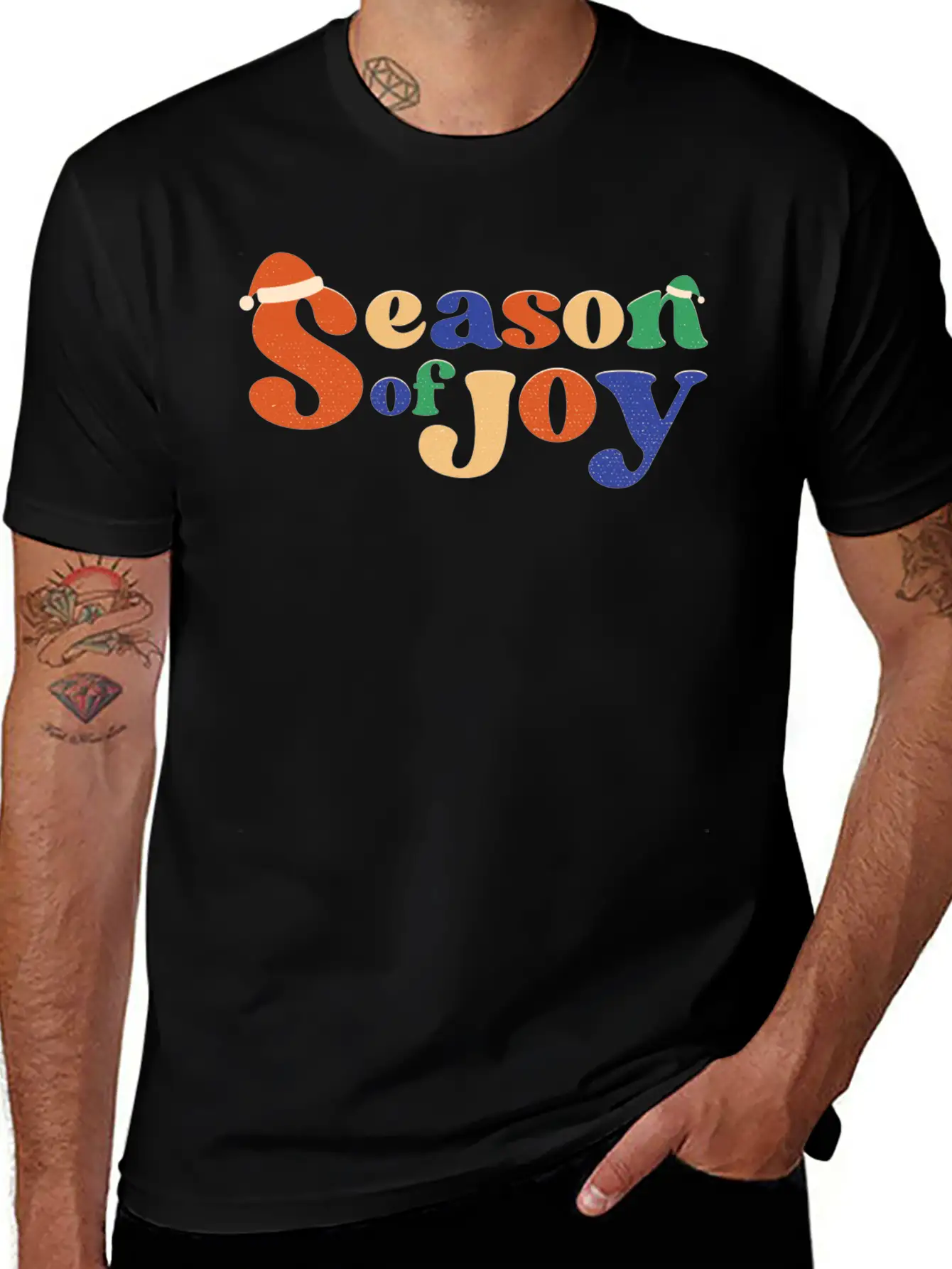 Season Of Joy Casual Graphic T-Shirt – Simple And Comfortable Daily Wear