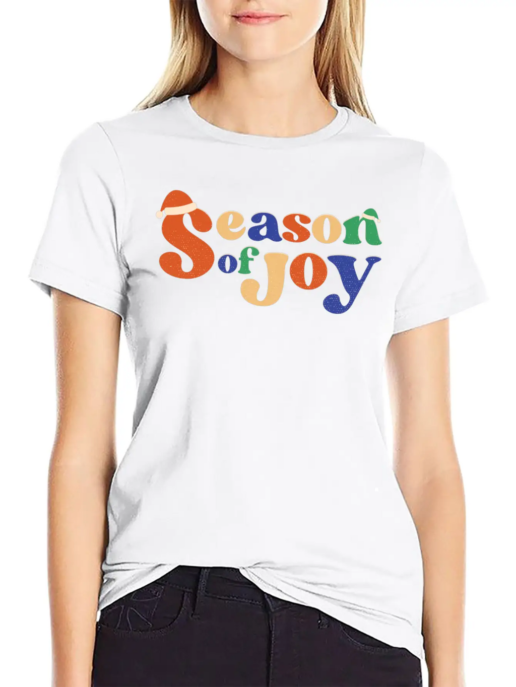 Season Of Joy Casual Graphic T-Shirt – Simple And Comfortable Daily Wear
