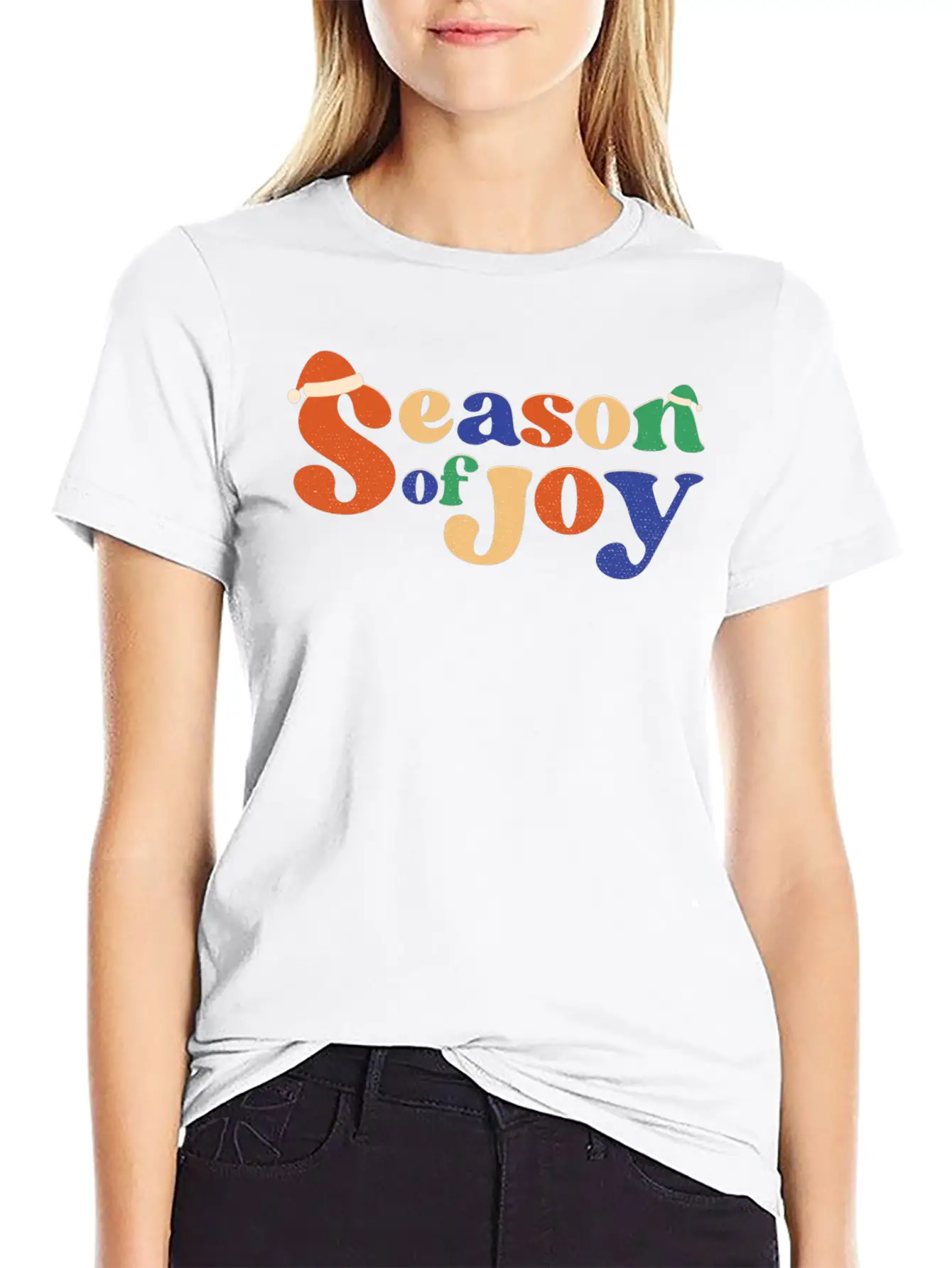 Season Of Joy Casual Graphic T-Shirt – Simple And Comfortable Daily Wear