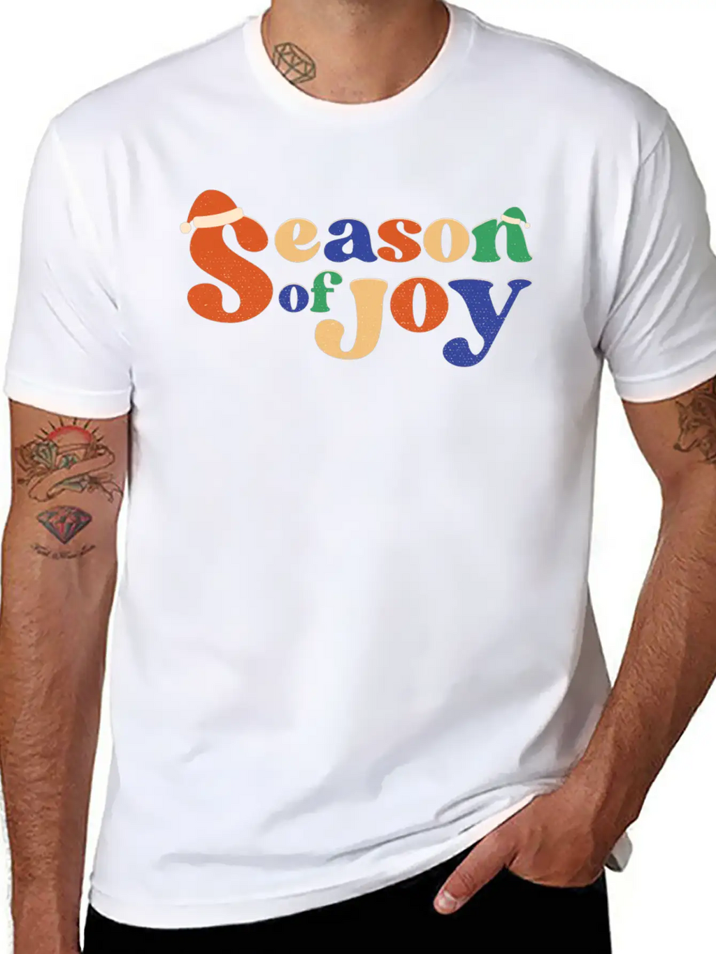 Season Of Joy Casual Graphic T-Shirt – Simple And Comfortable Daily Wear