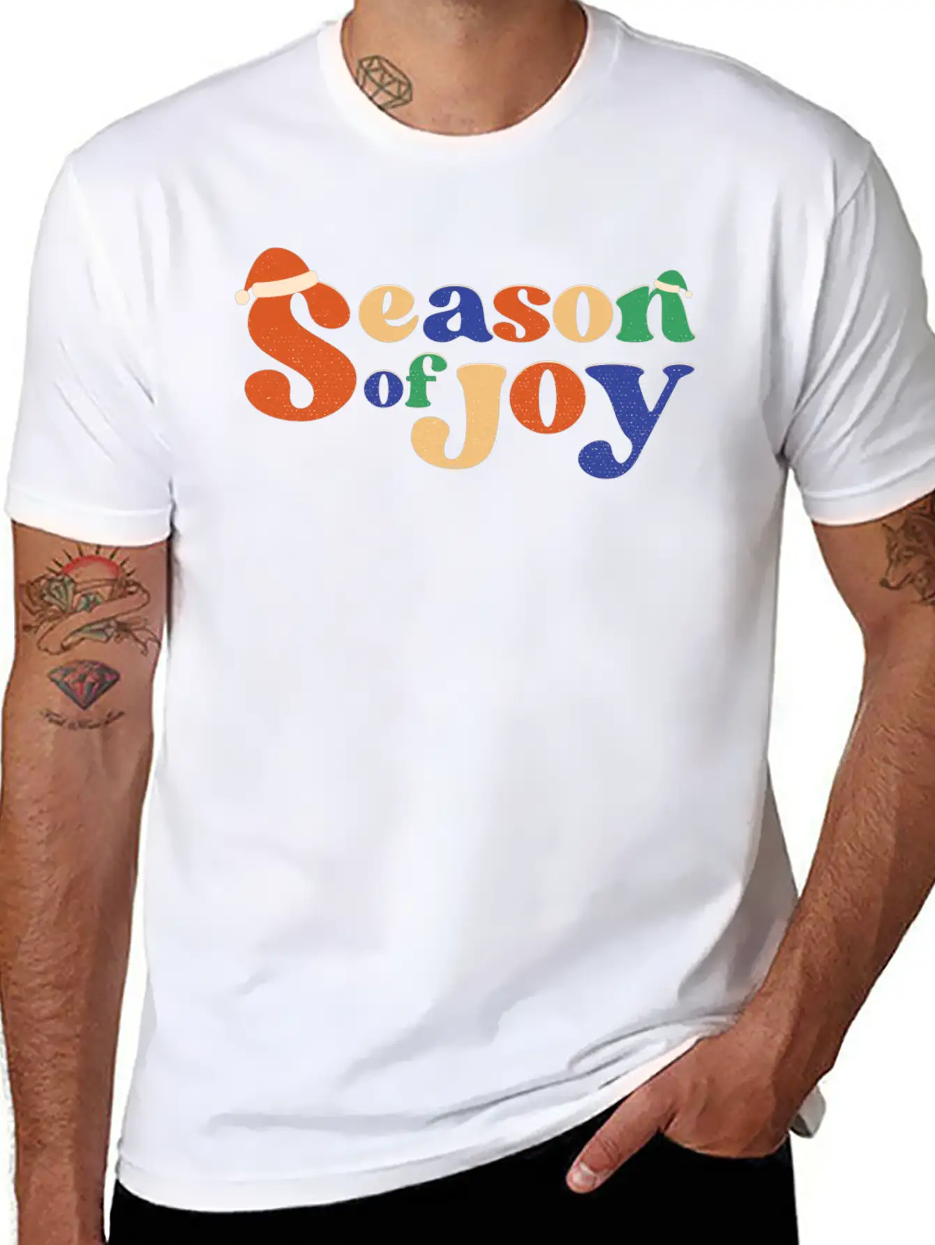 Season Of Joy Casual Graphic T-Shirt – Simple And Comfortable Daily Wear
