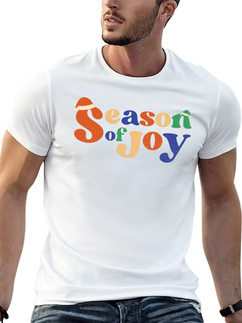 Season Of Joy Casual Graphic T-Shirt – Simple And Comfortable Daily Wear