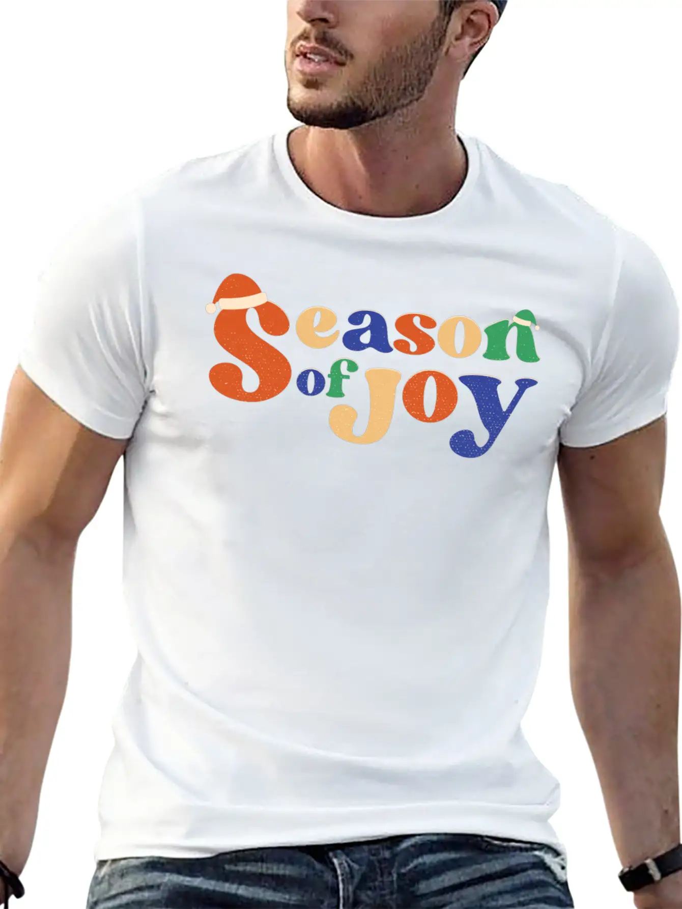 Season Of Joy Casual Graphic T-Shirt – Simple And Comfortable Daily Wear
