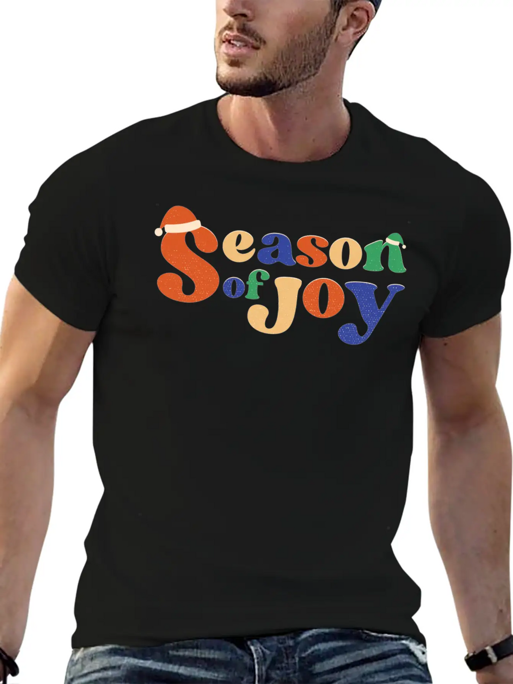 Season Of Joy Casual Graphic T-Shirt – Simple And Comfortable Daily Wear